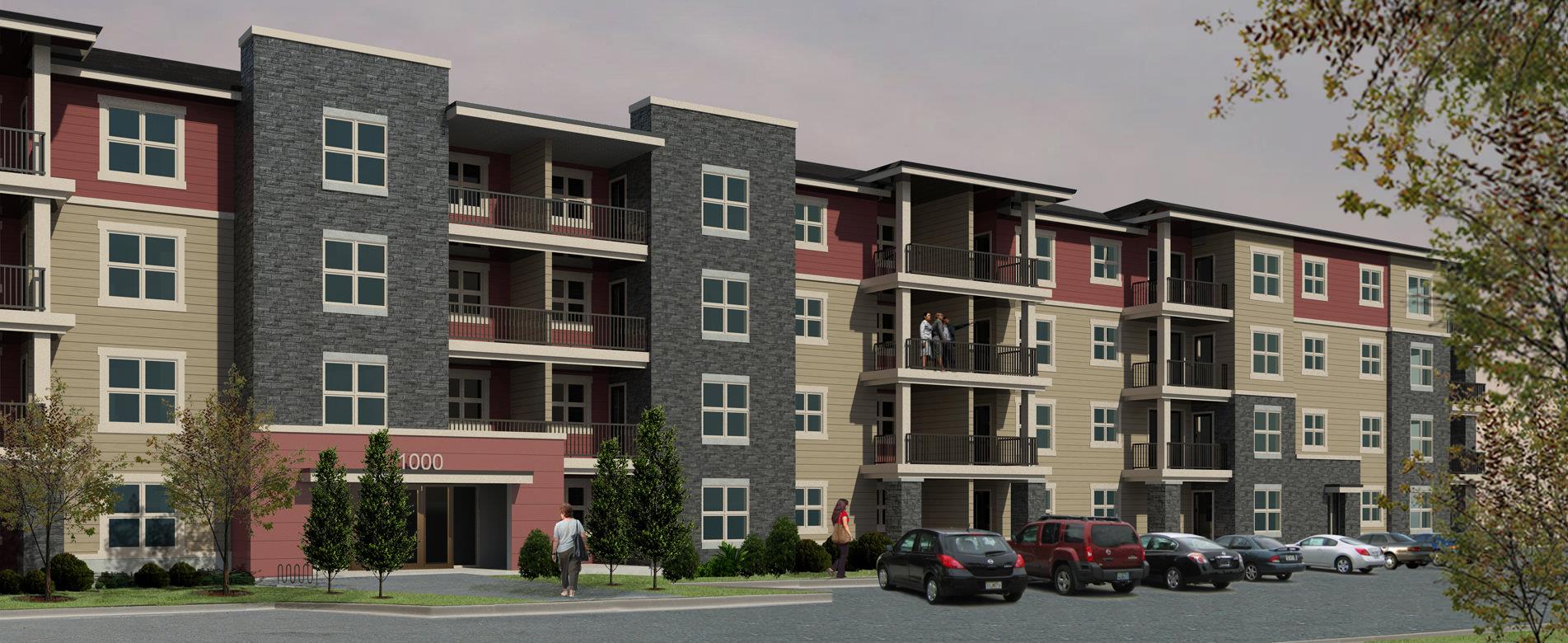MacTaggart Ridge Gate in Edmonton — rendering 2