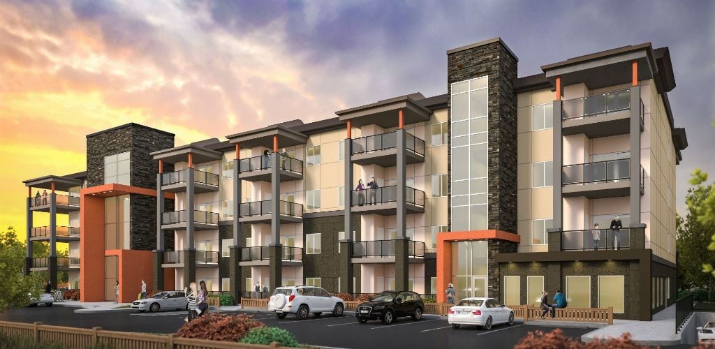 Murano Gardens of Linden Woods in Winnipeg — rendering 2