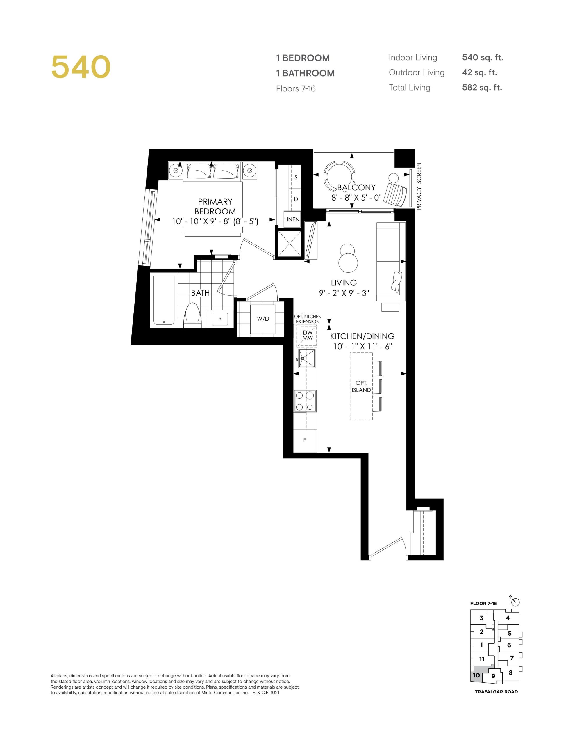 540 - Tower 4B floor plan
