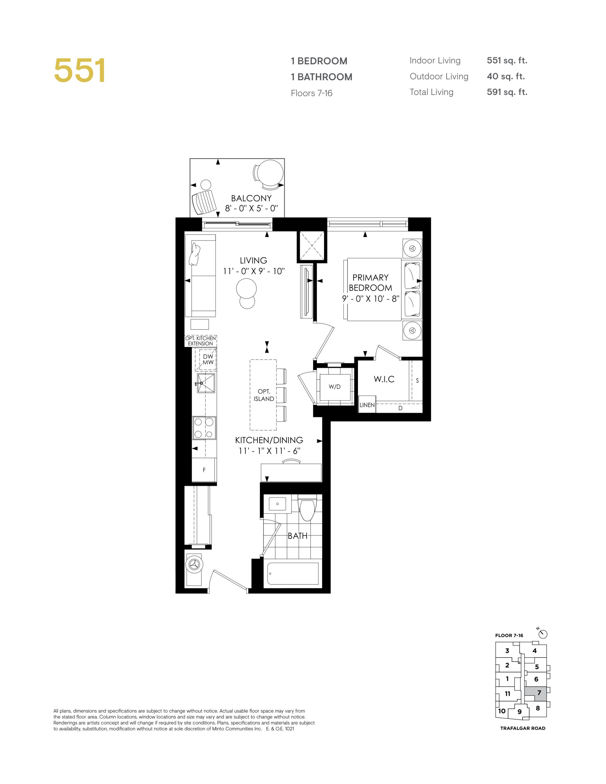 551 - Tower 4B floor plan