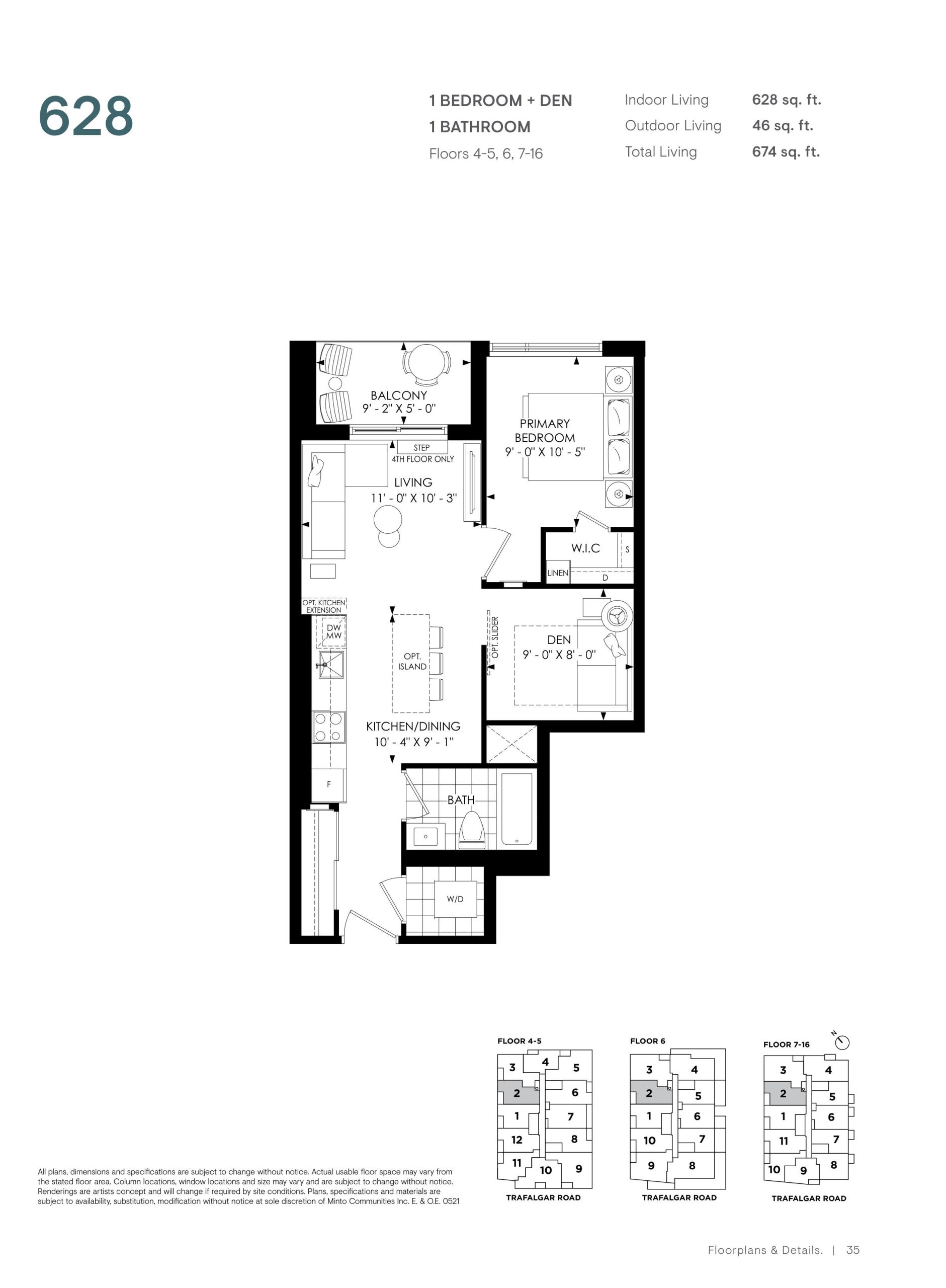 628 - Tower 4B floor plan