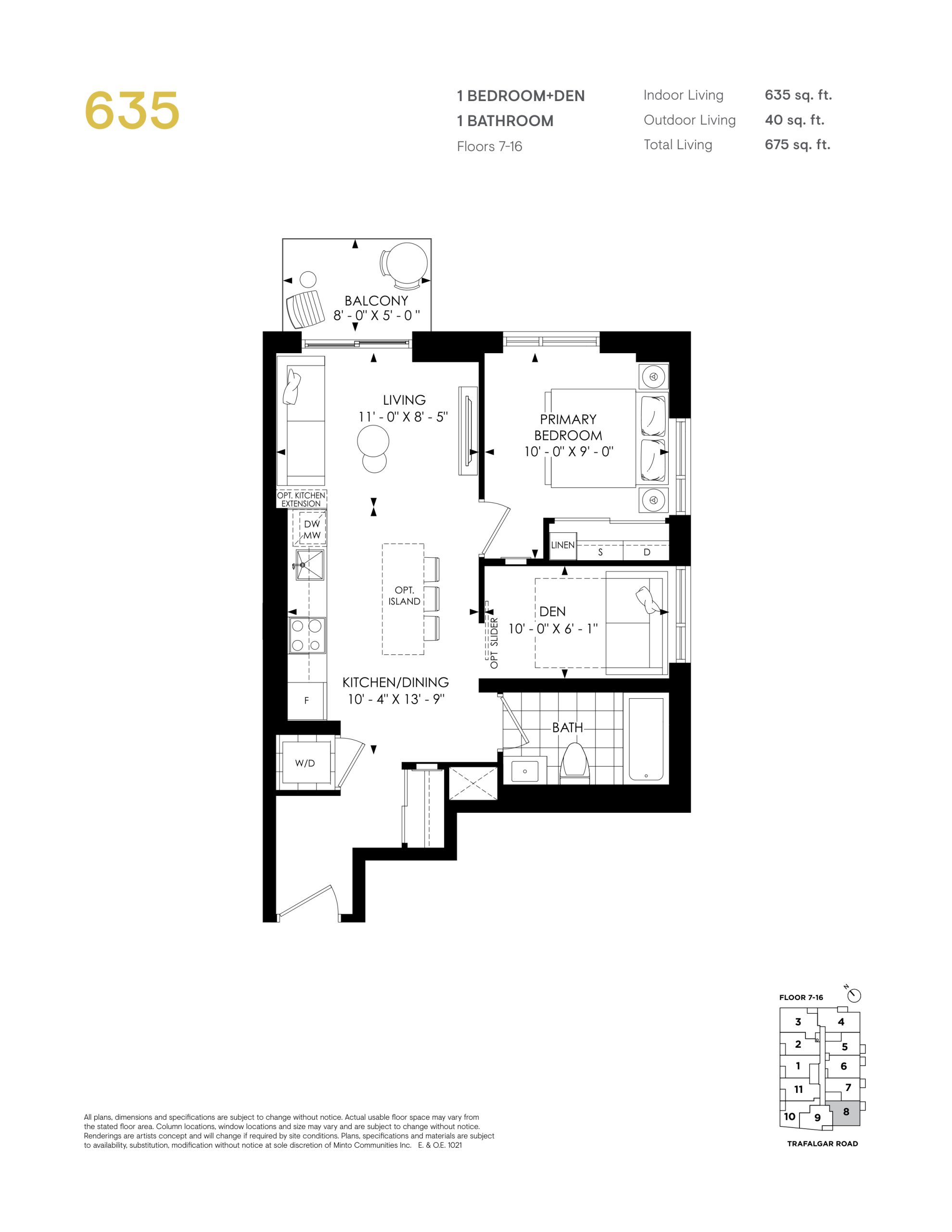 635 - Tower 4B floor plan