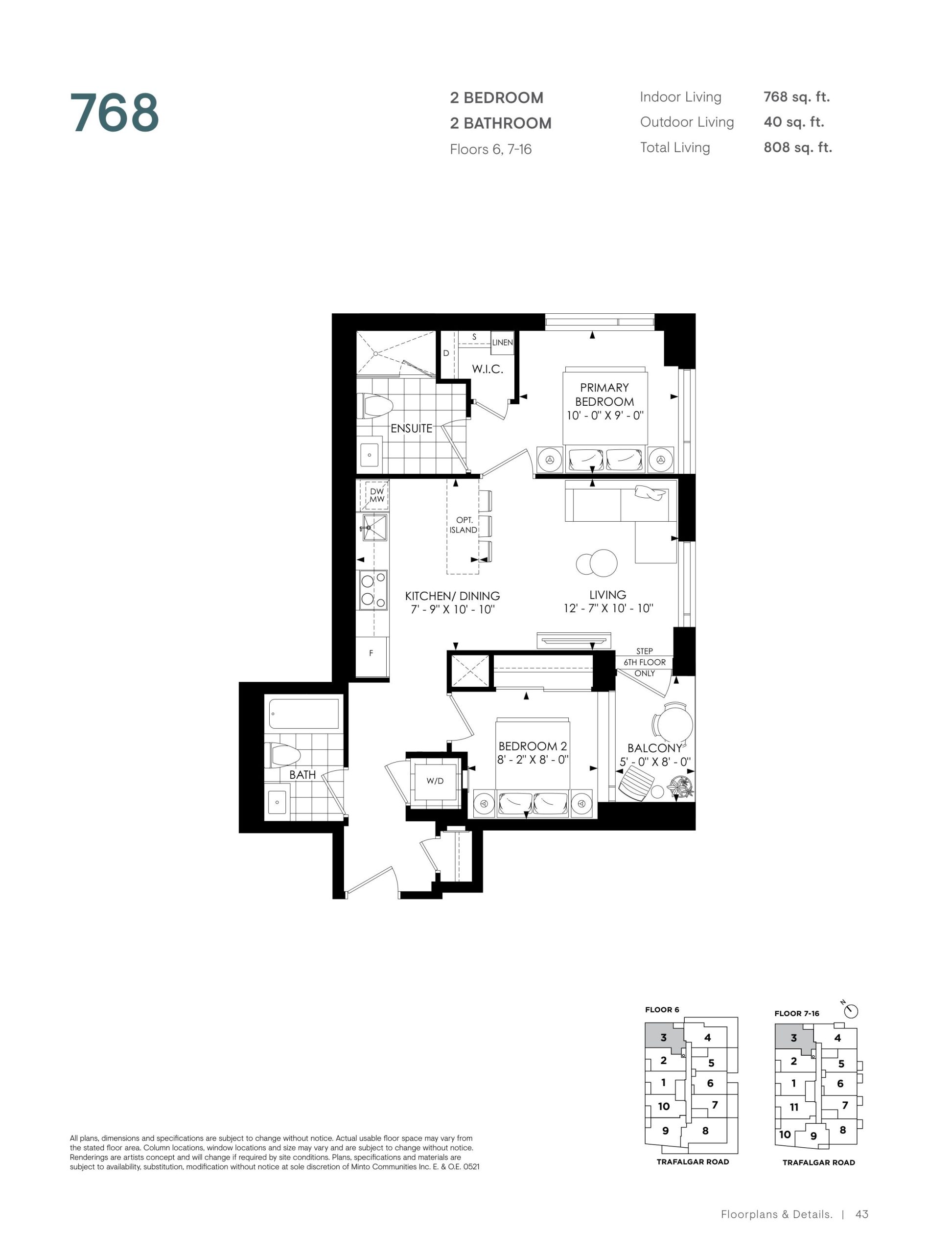 768 - Tower 4B floor plan