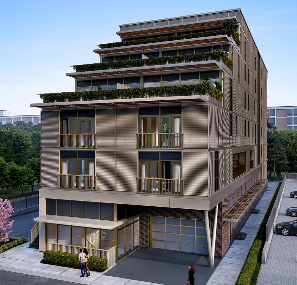 Otis In The Park in Kitchener — rendering 1