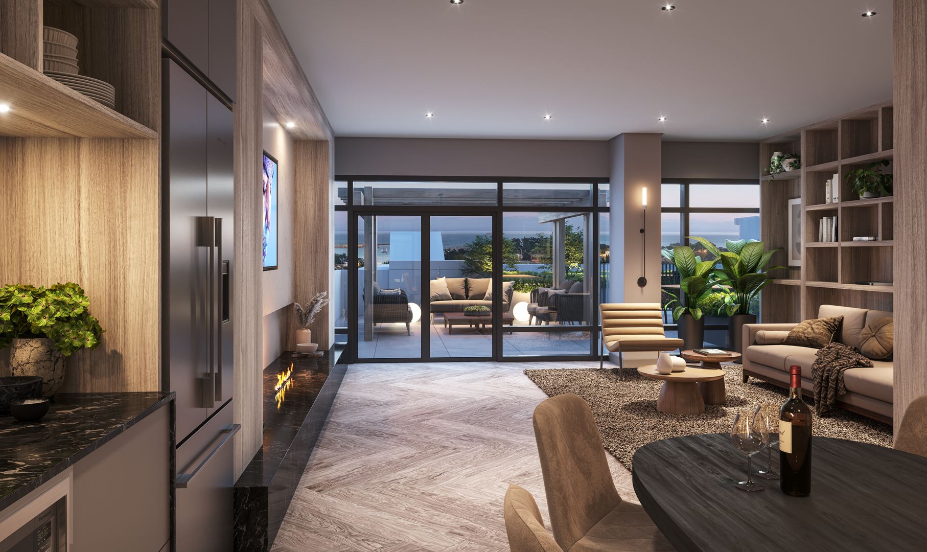 Pacific House in Victoria — rendering 3