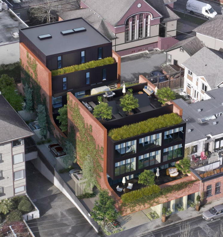 Rotunda Condos in Victoria — rendering 2