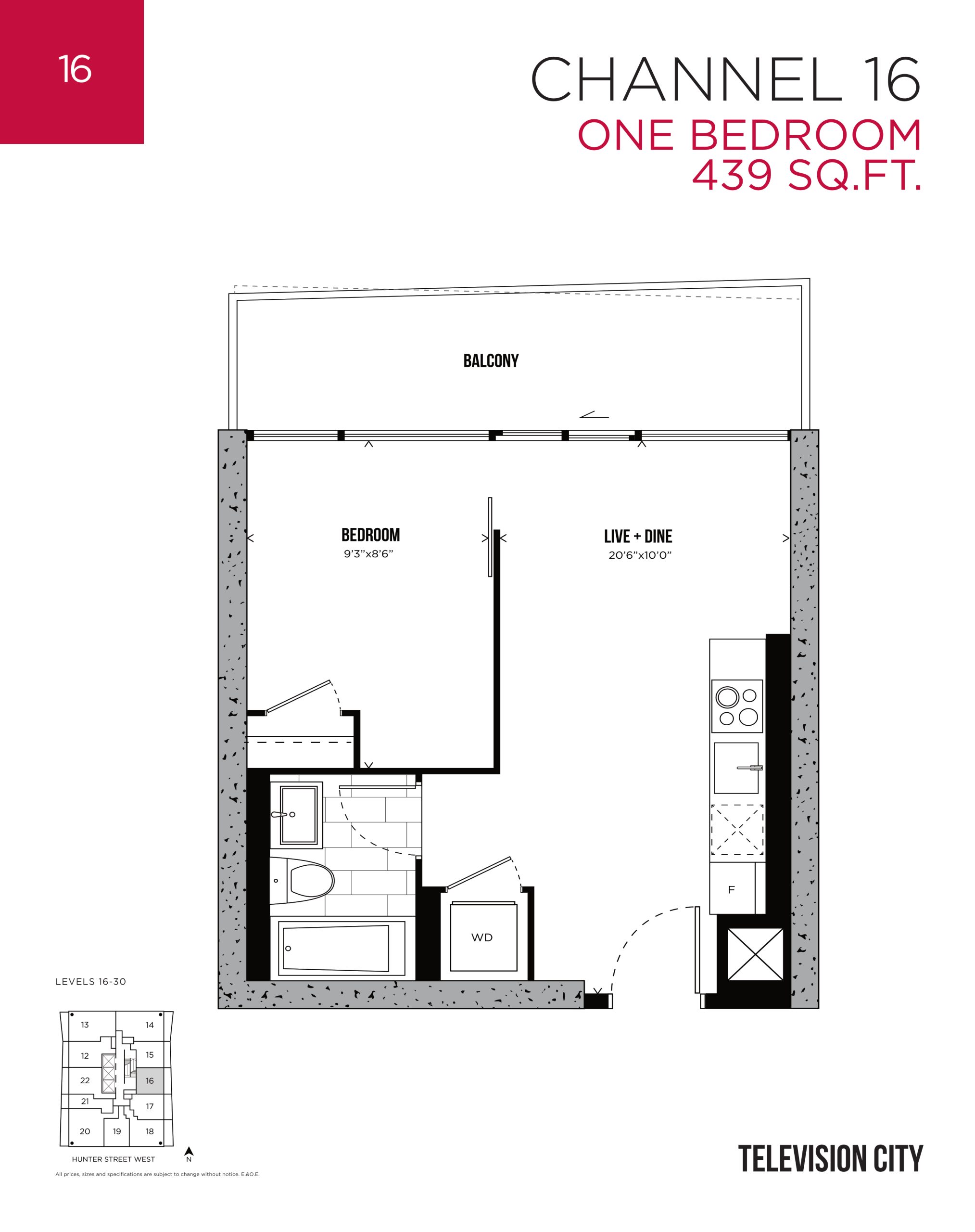 Channel 16 floor plan