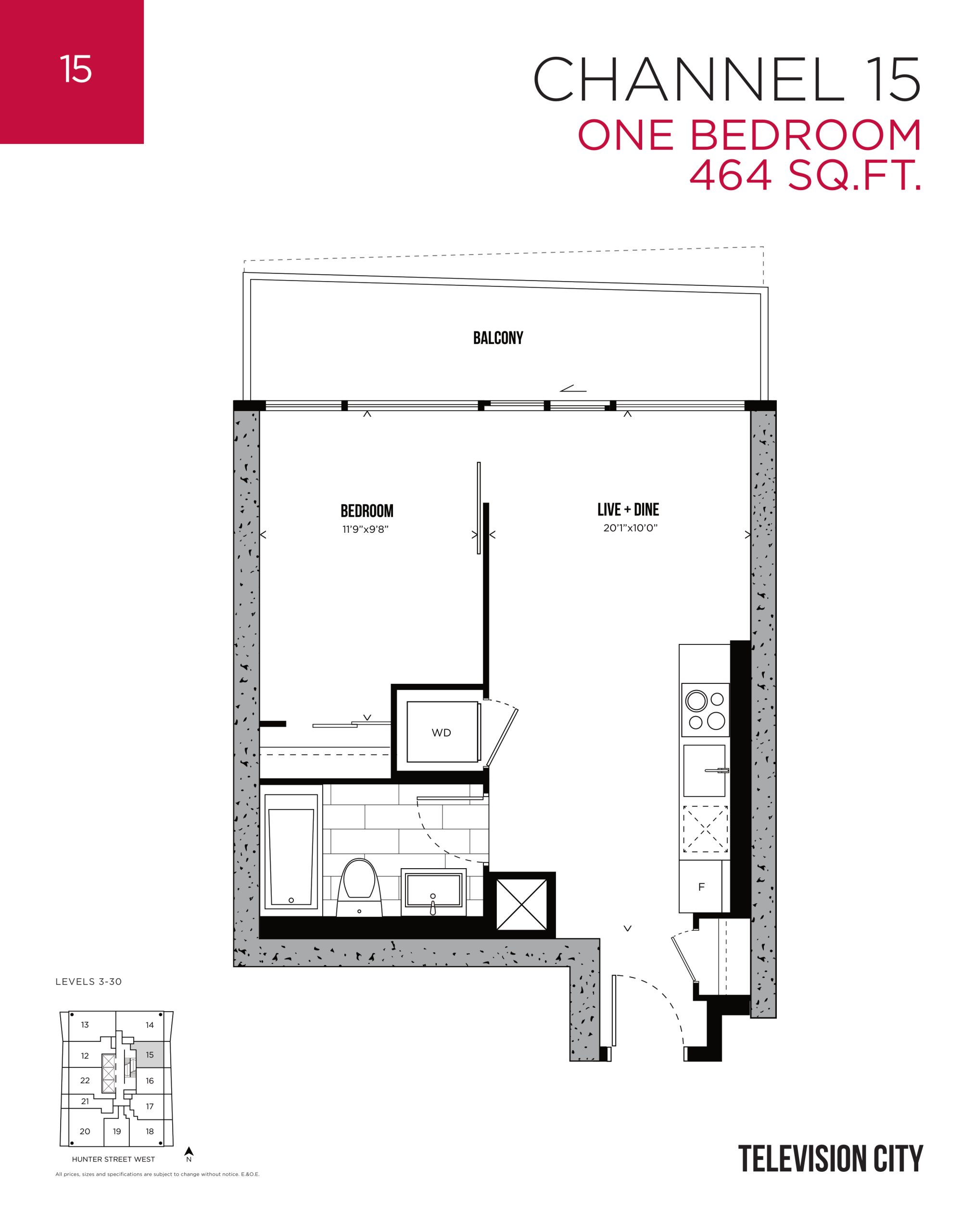 Channel 15 floor plan