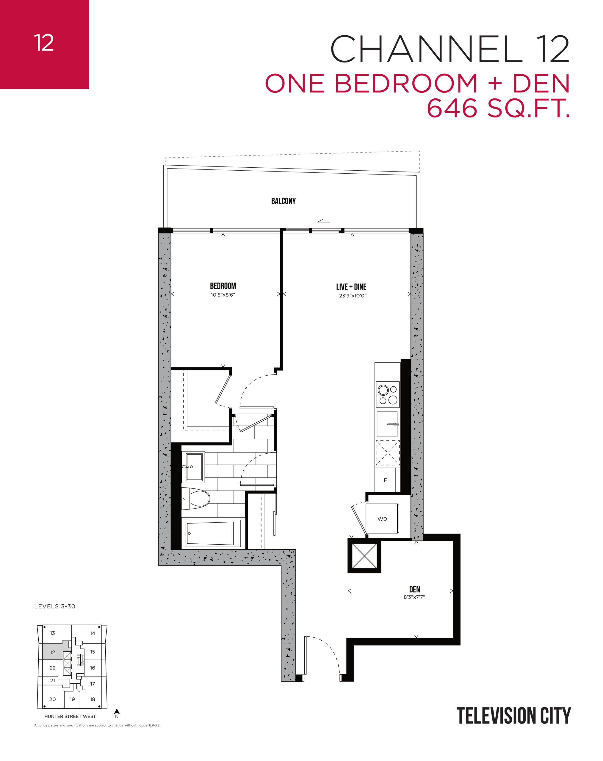 Channel 12 floor plan