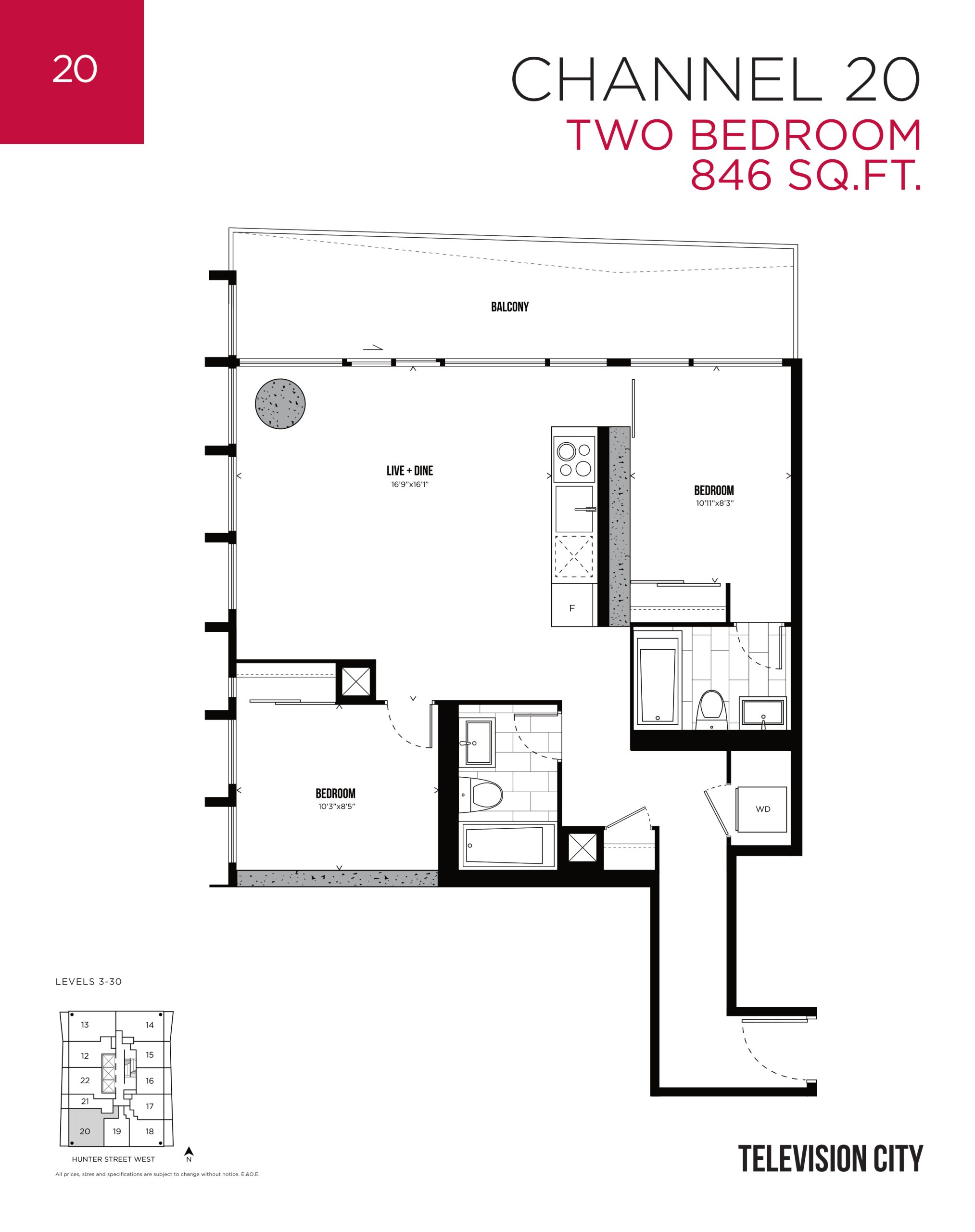 Channel 20 floor plan