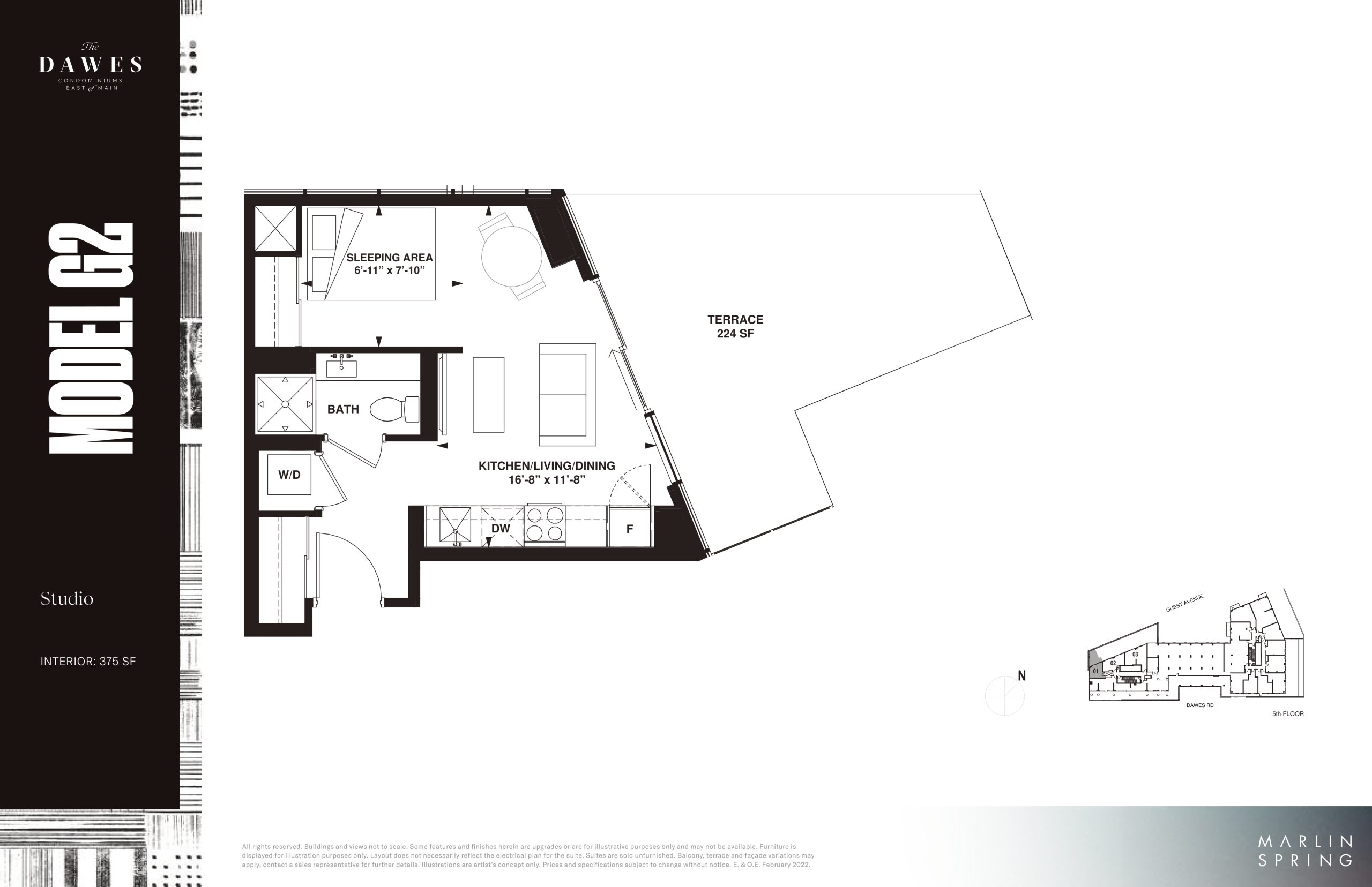 Model G2 floor plan