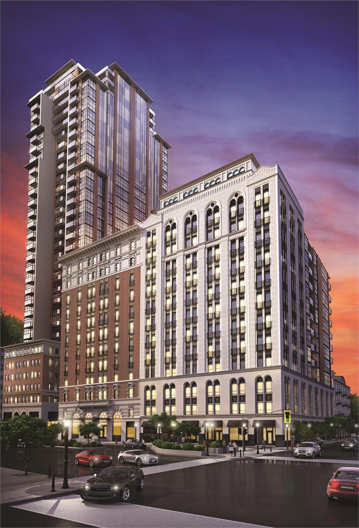 The Residences of Royal Connaught in Hamilton — rendering 2