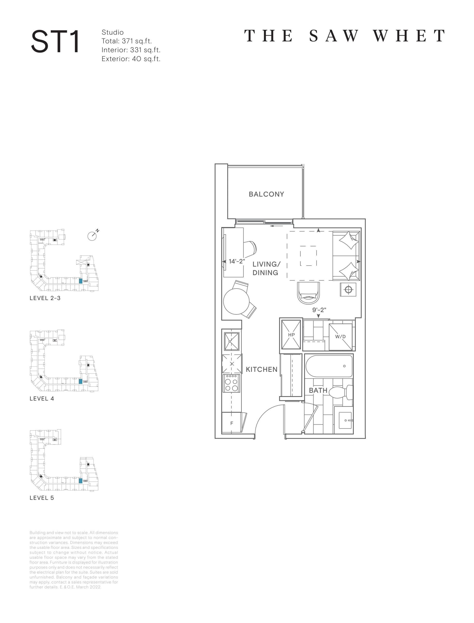 ST1 floor plan