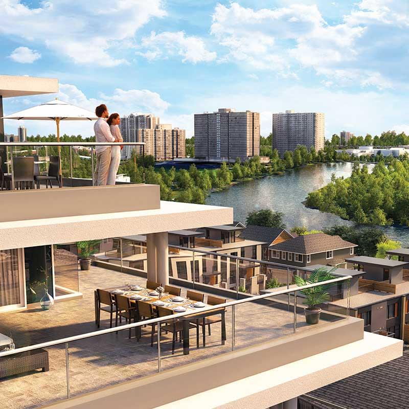 The Terraces II at Greystone Village in Ottawa — rendering 3