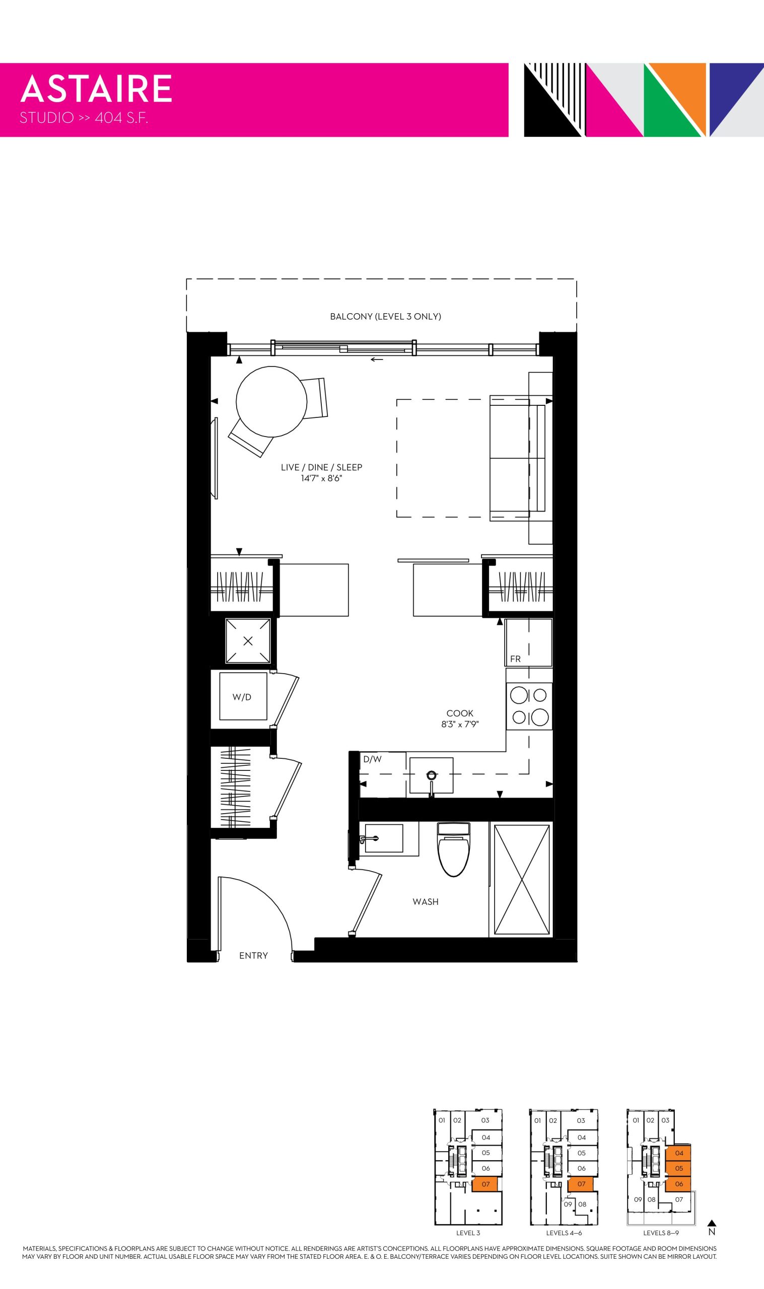 Astaire floor plan