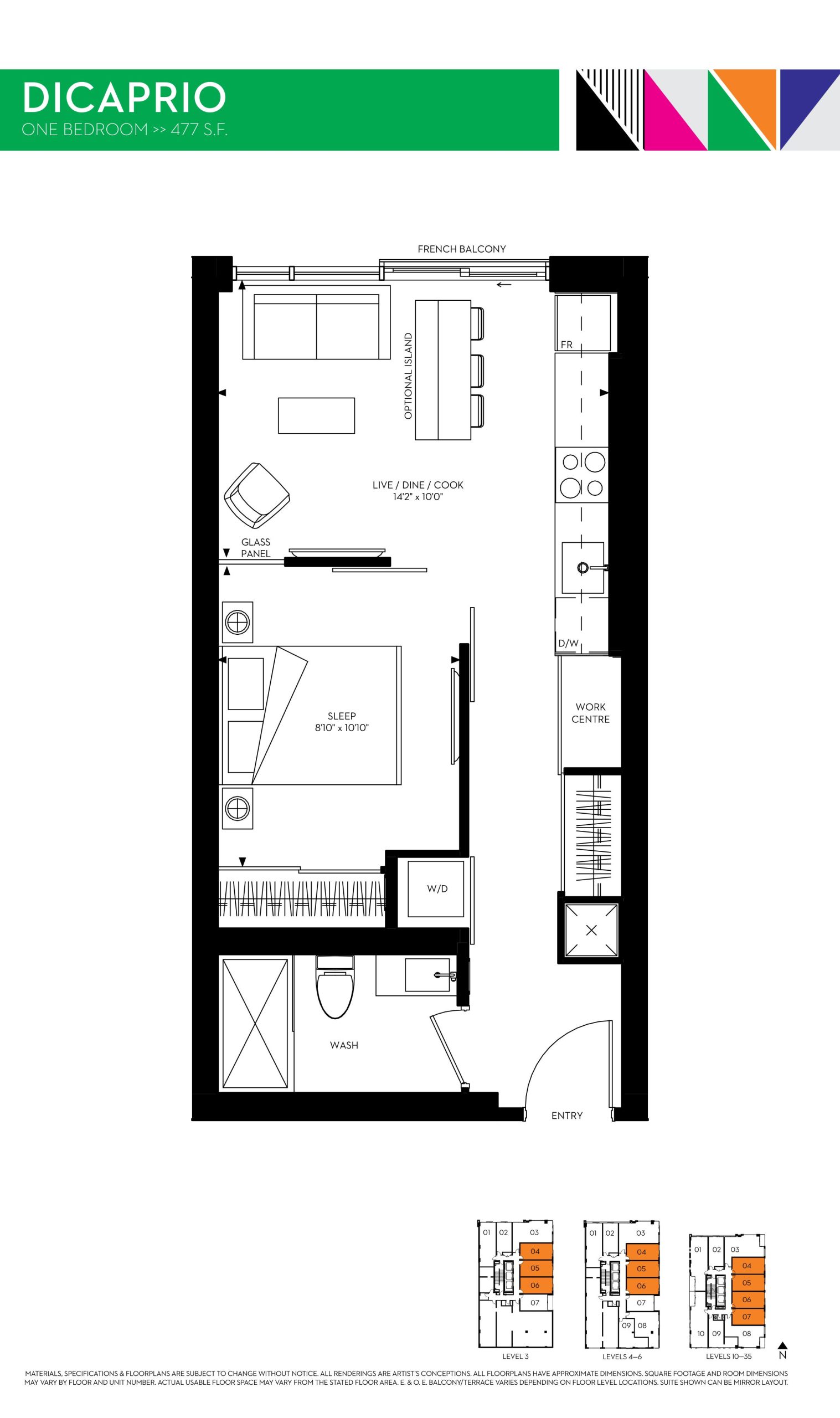 Dicaprio floor plan