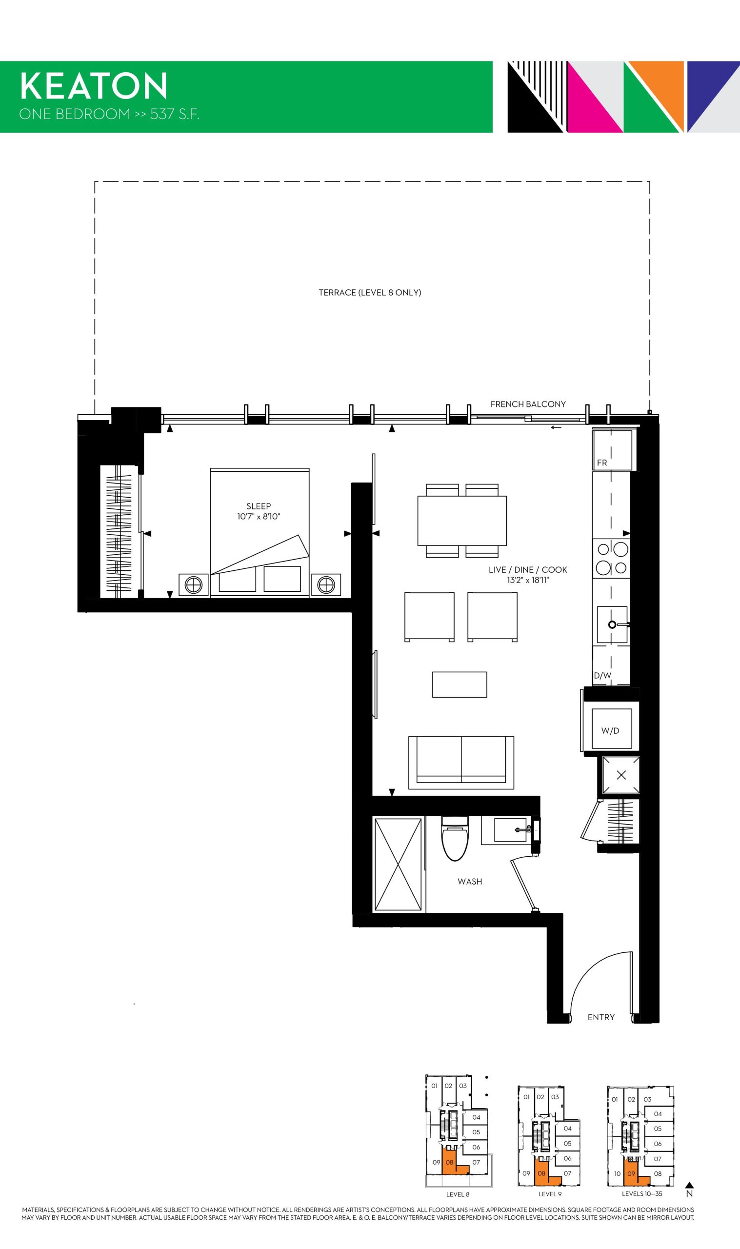 Keaton floor plan