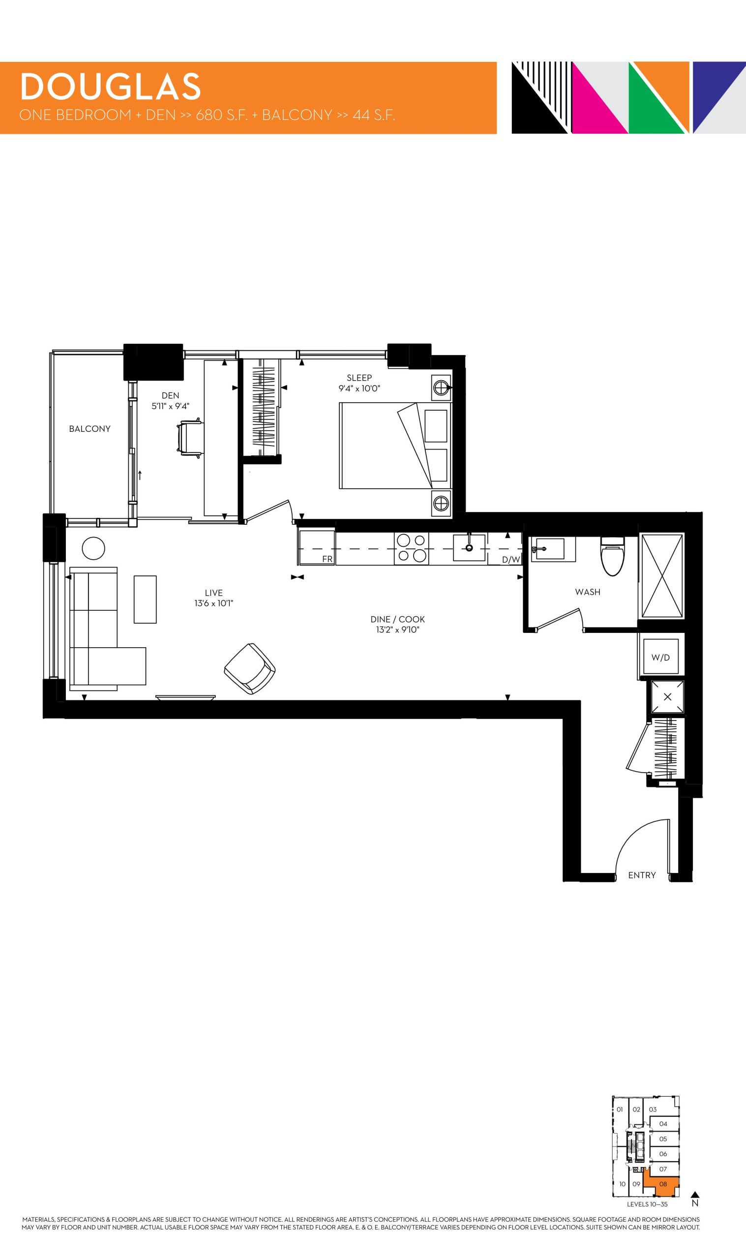 Douglas floor plan