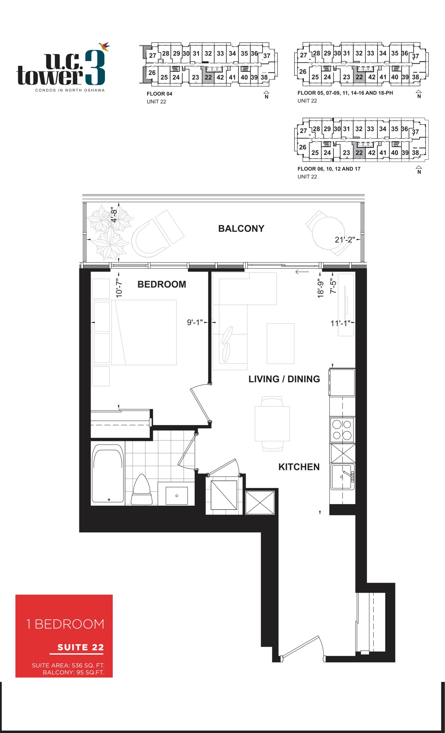 Suite 22 floor plan