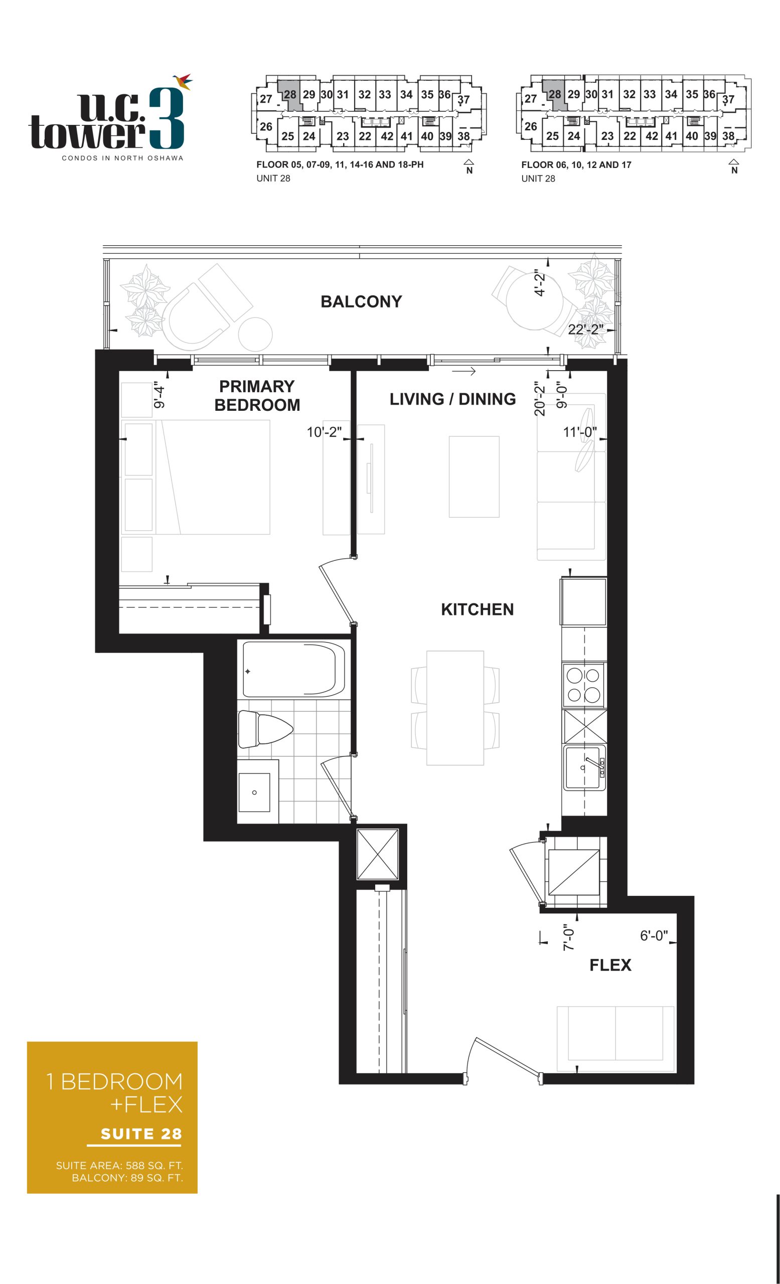 Suite 28 floor plan