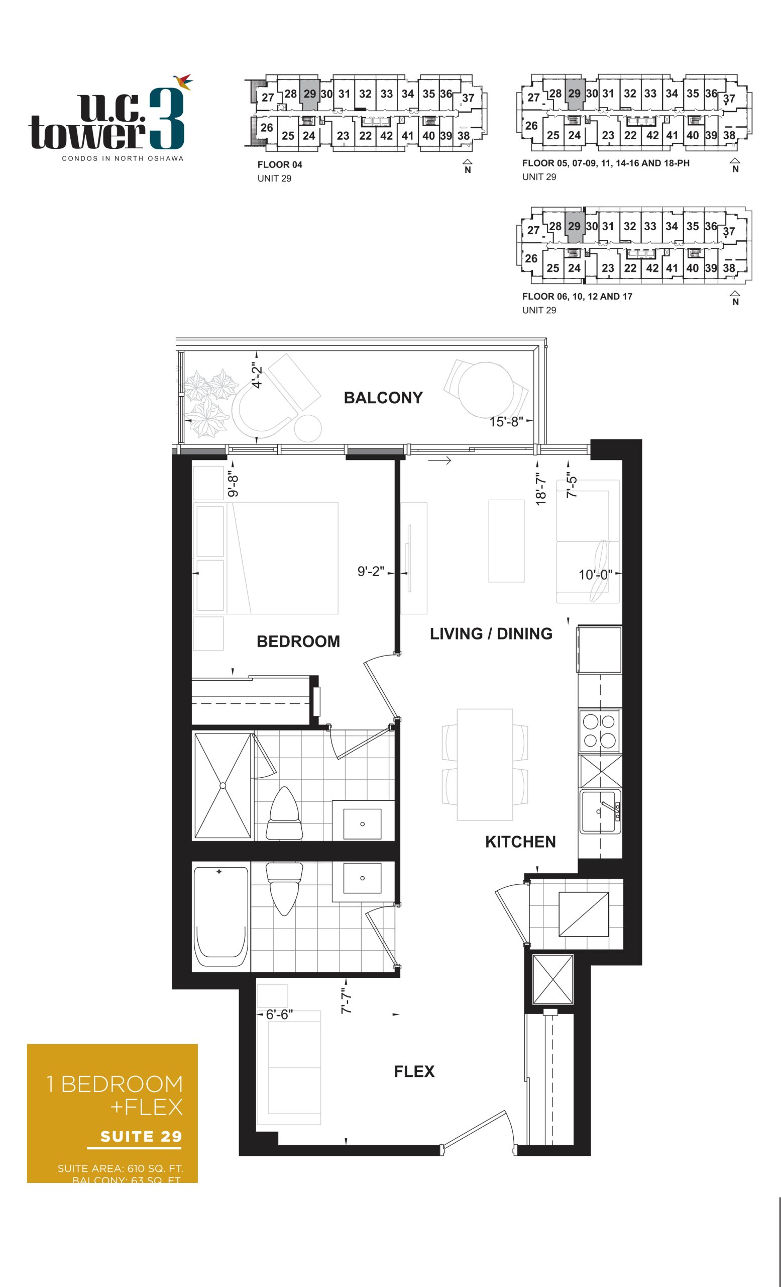 Suite 29 floor plan
