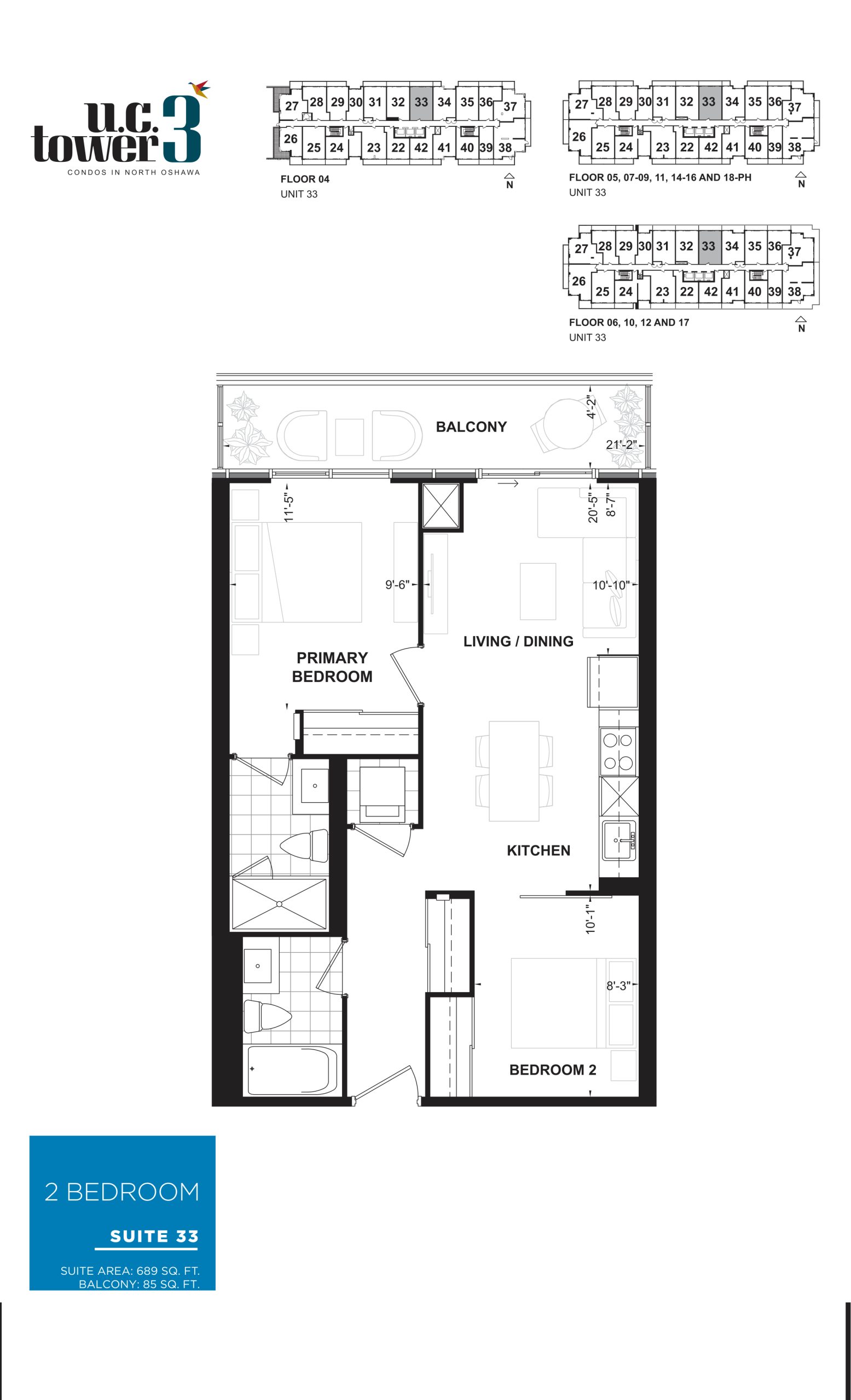Suite 33 floor plan