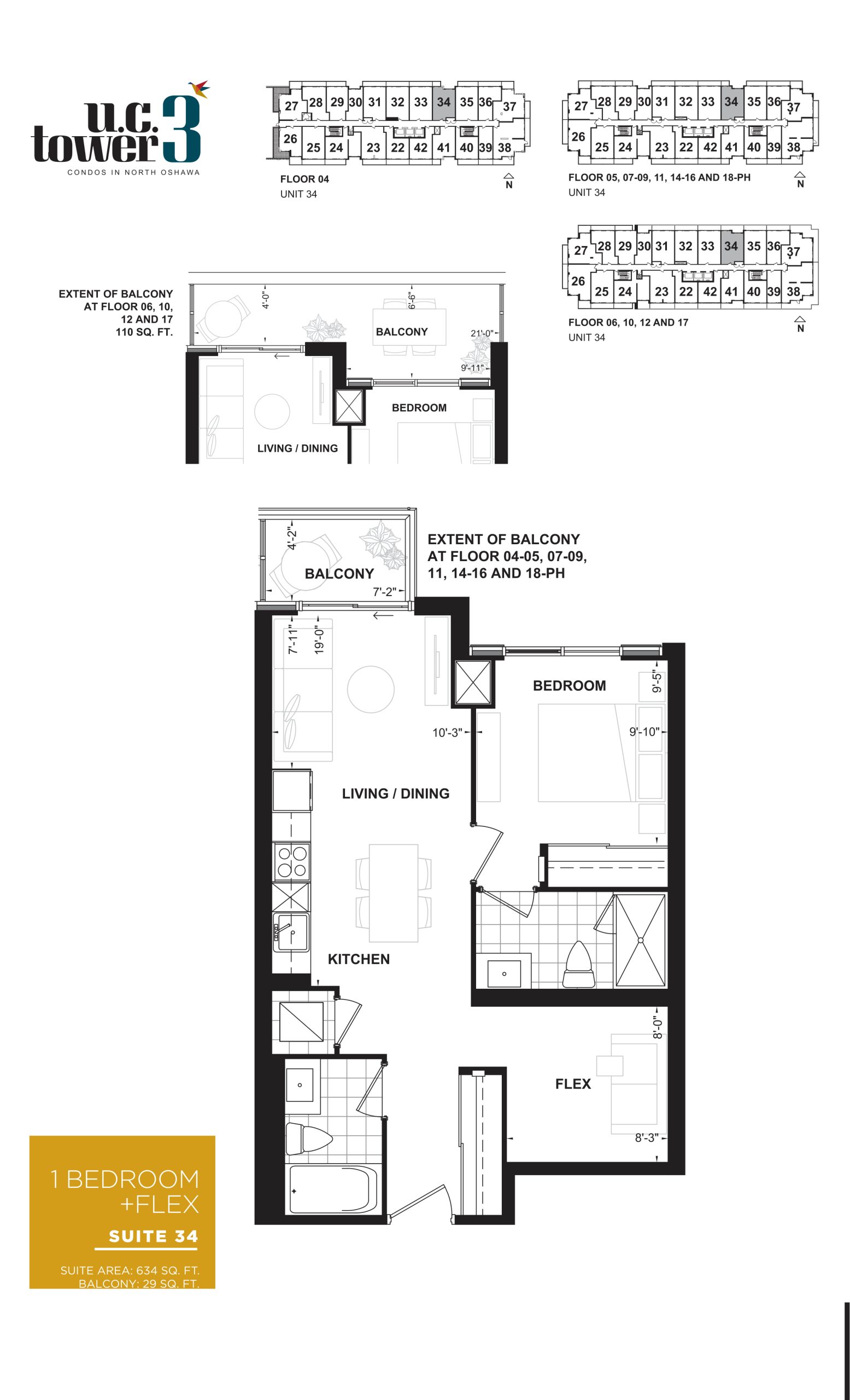 Suite 34 floor plan
