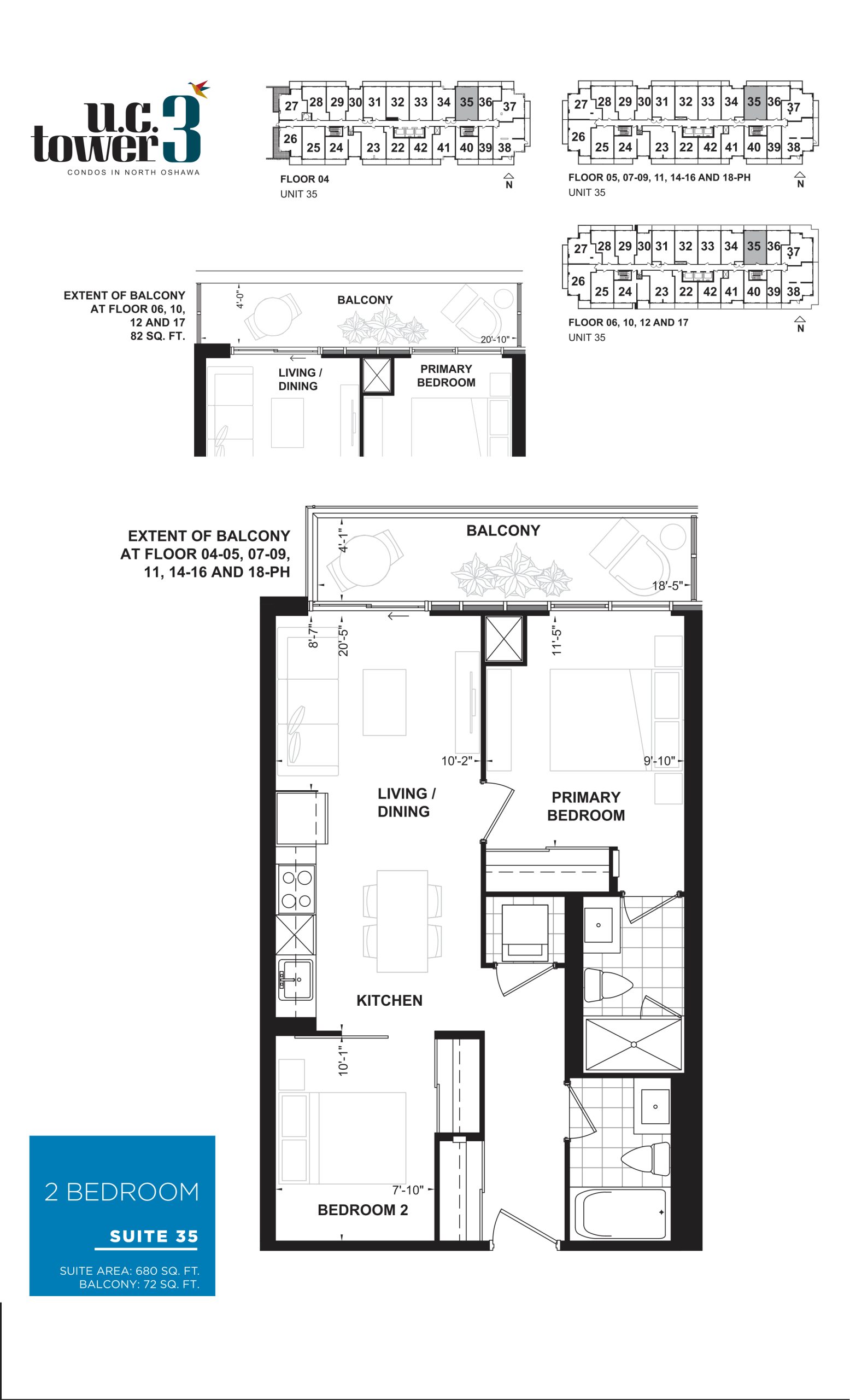 Suite 35 floor plan
