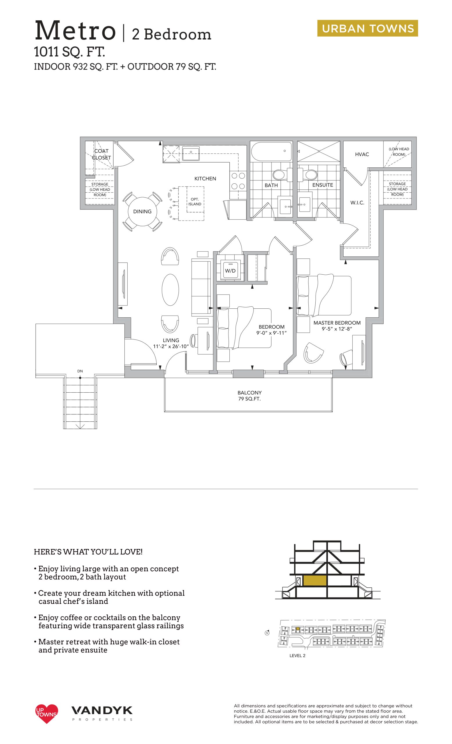 Metro - Urban Towns floor plan
