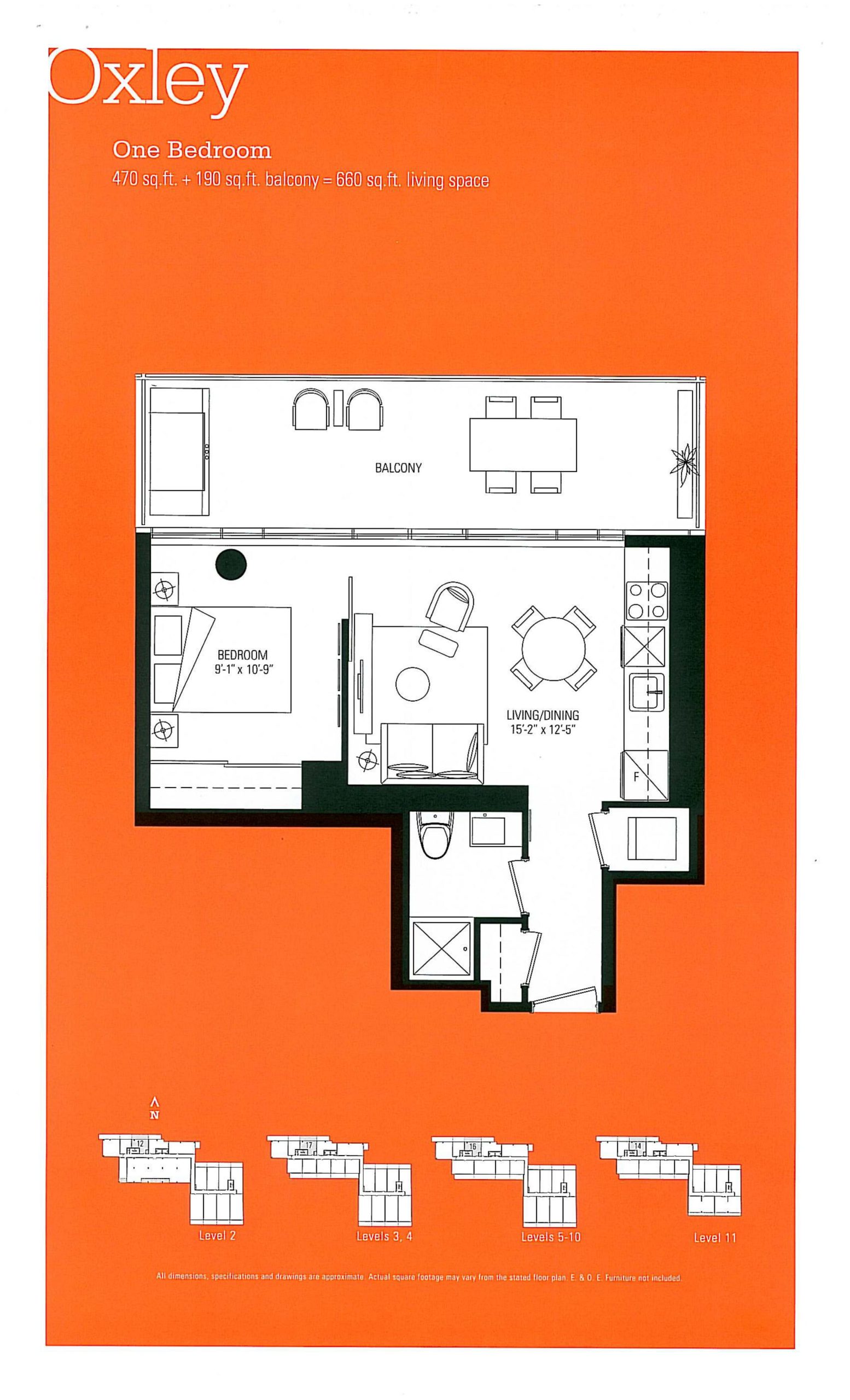 Oxley floor plan