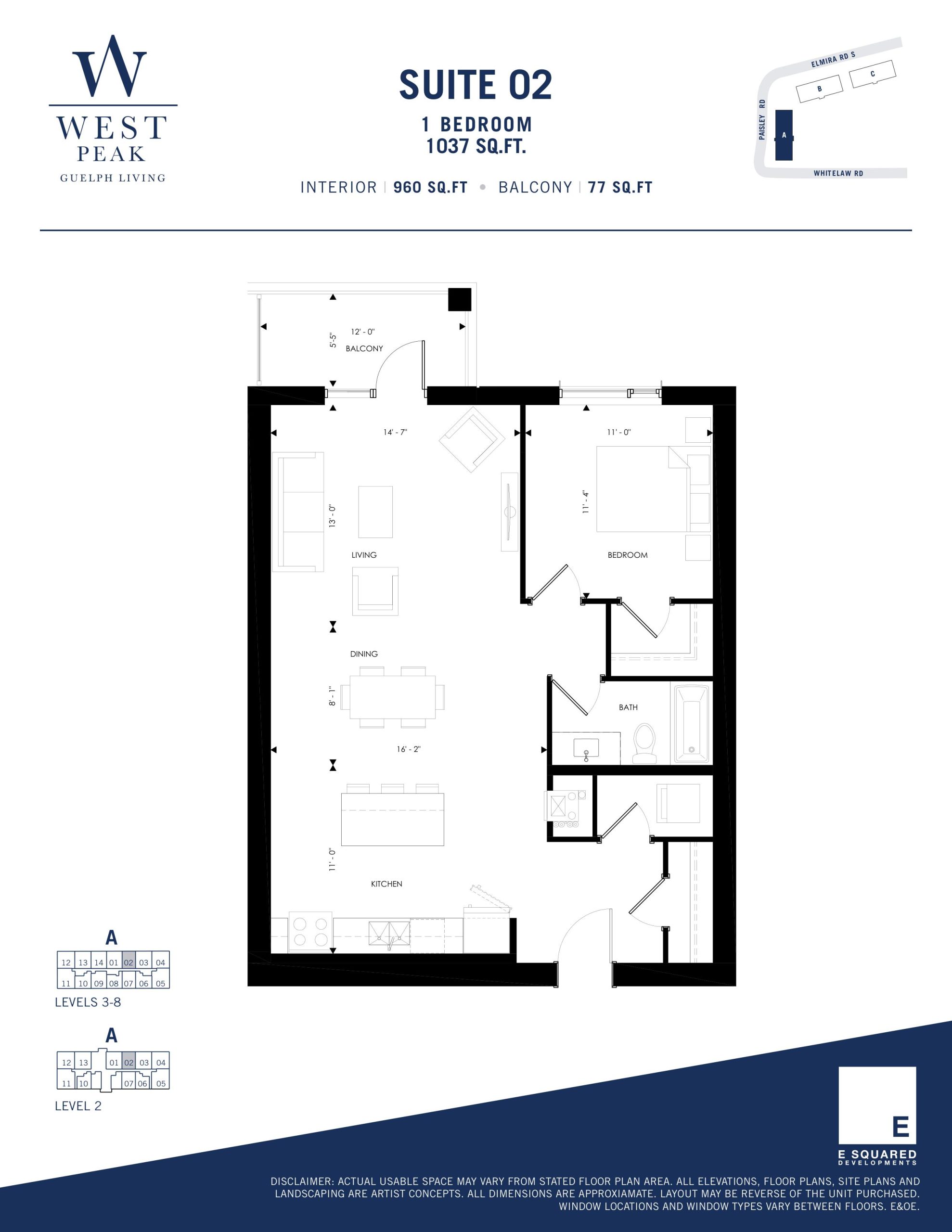 Suite 02 - Building A floor plan
