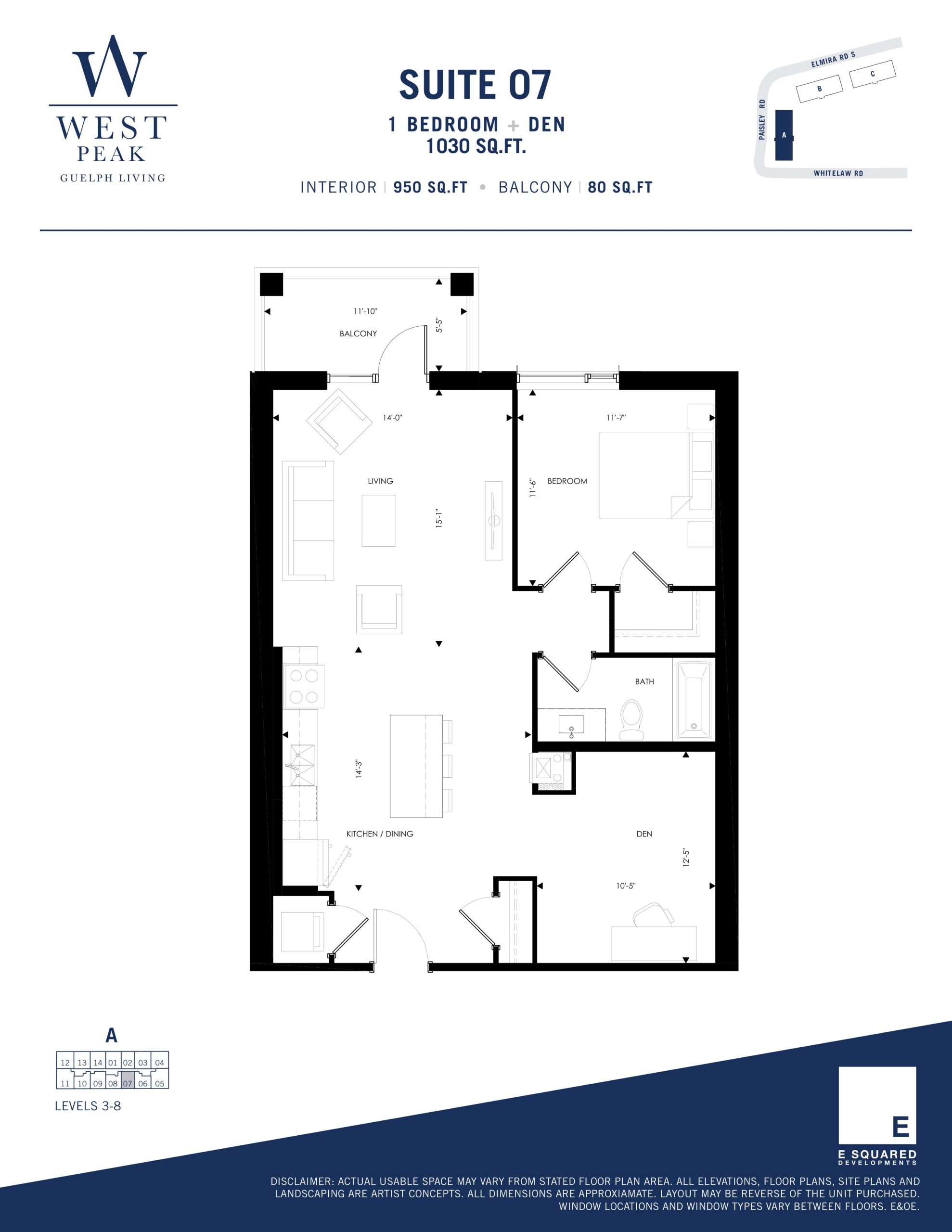 Suite 07 - Building A floor plan