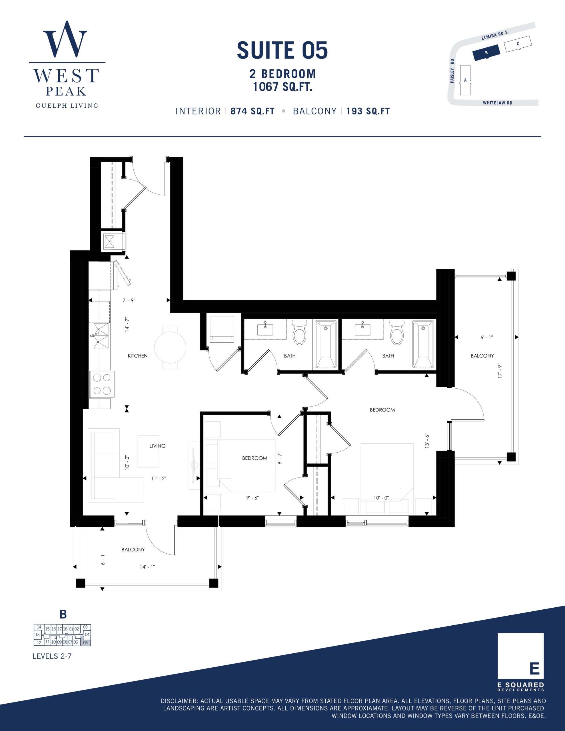 Suite 05 - Building B floor plan