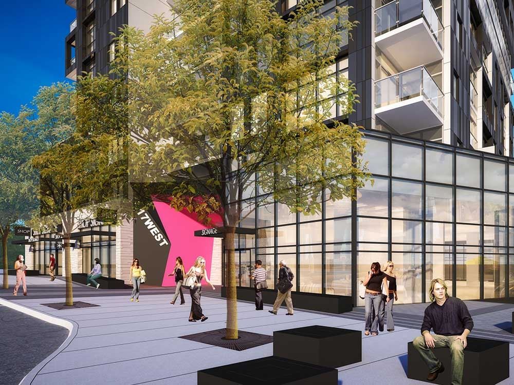 17 West in Calgary — rendering 2