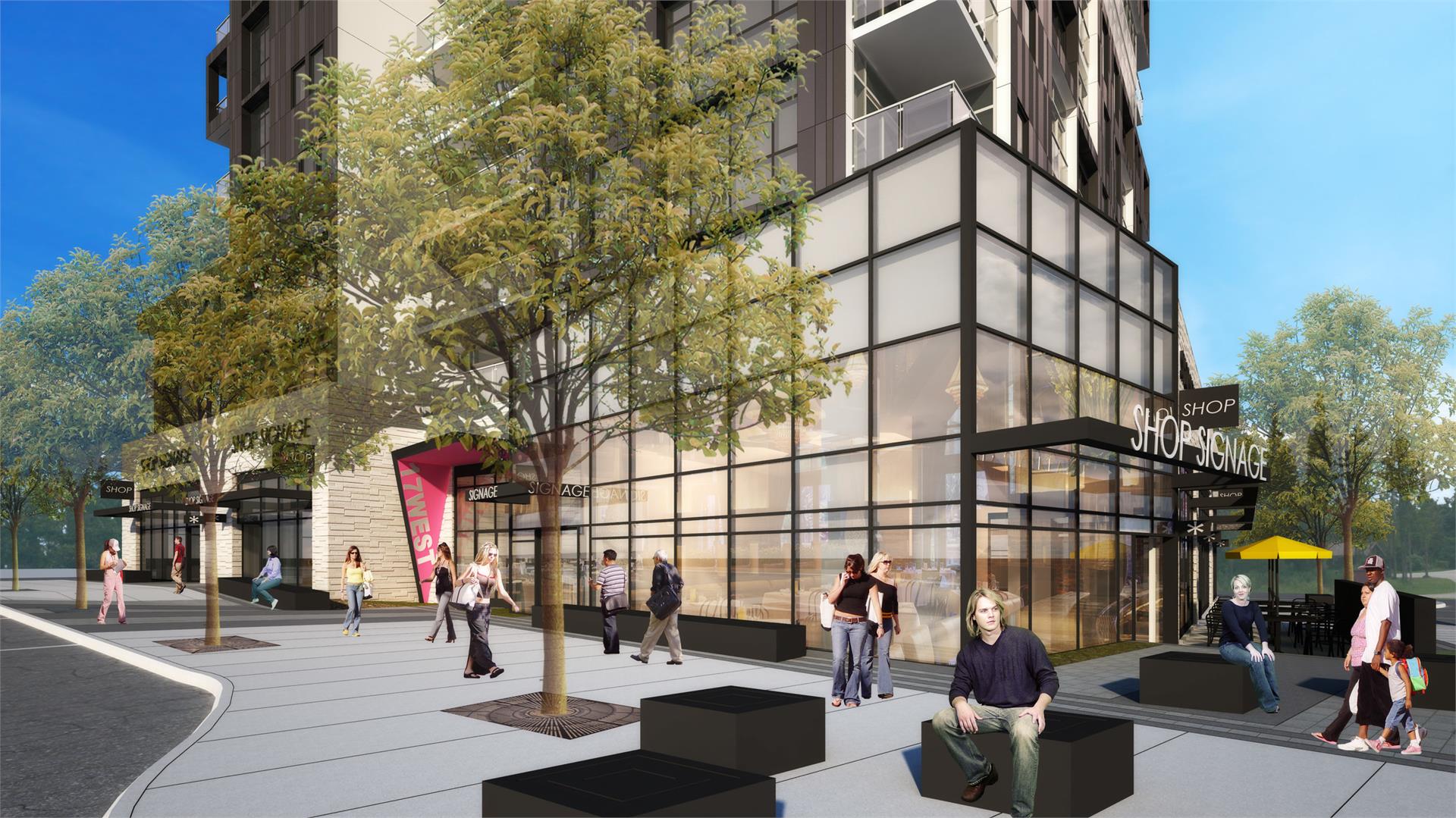 17 West in Calgary — rendering 4