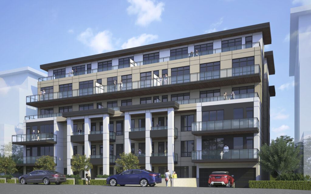 2037 – 2061 East Broadway in Vancouver — rendering 2