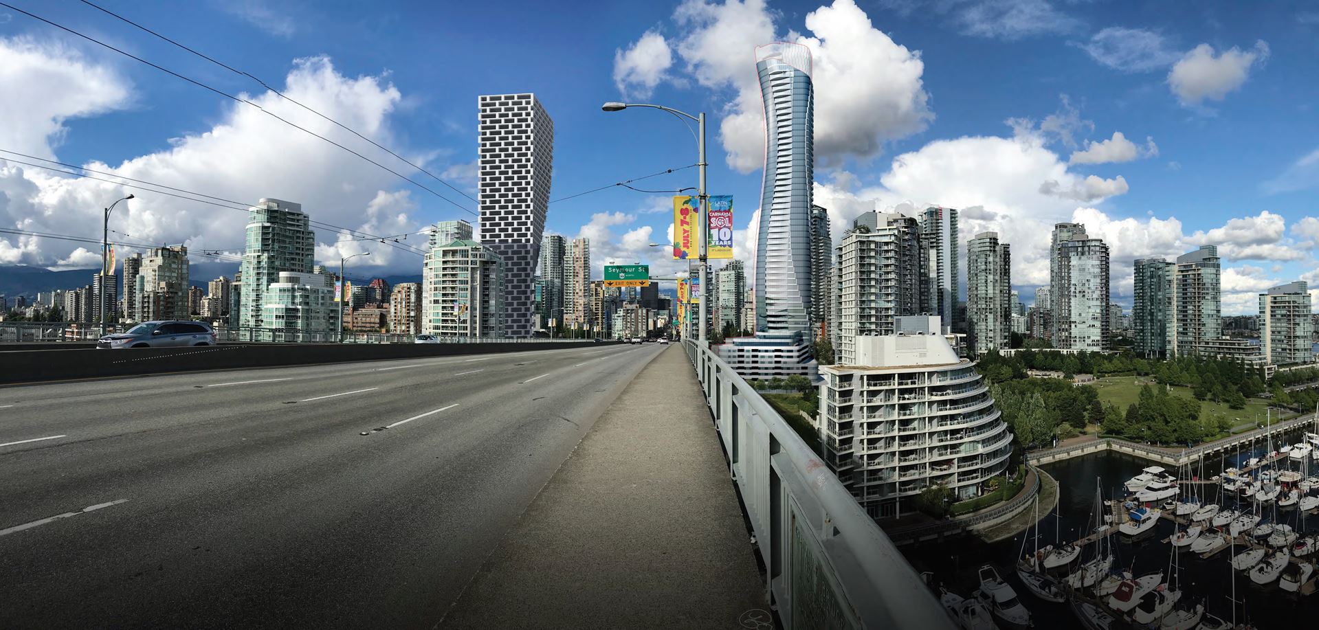 601 Beach Crescent in Vancouver — rendering 2