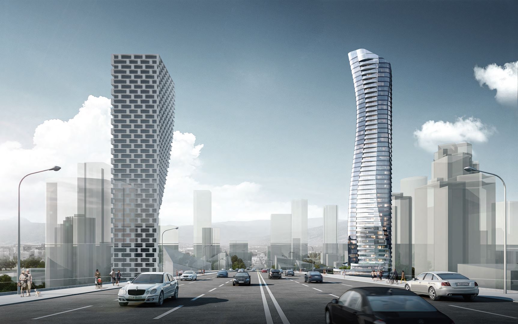 601 Beach Crescent in Vancouver — rendering 3