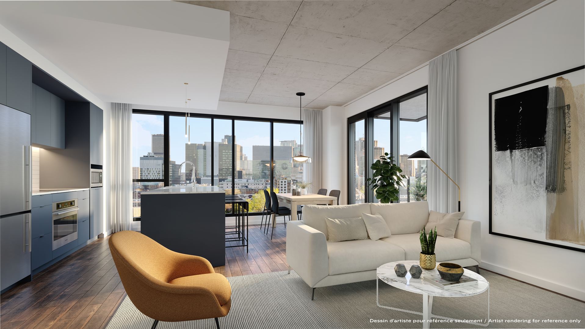 Auguste & Louis Condominiums – Phase 1 in Montréal — rendering 5