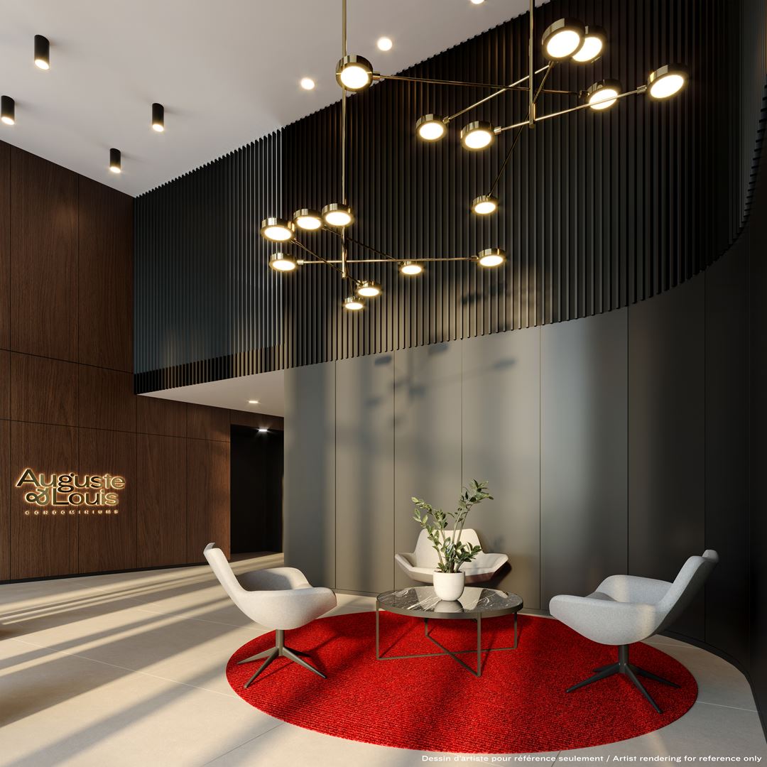 Auguste & Louis Condominiums – Phase 1 in Montréal — rendering 4