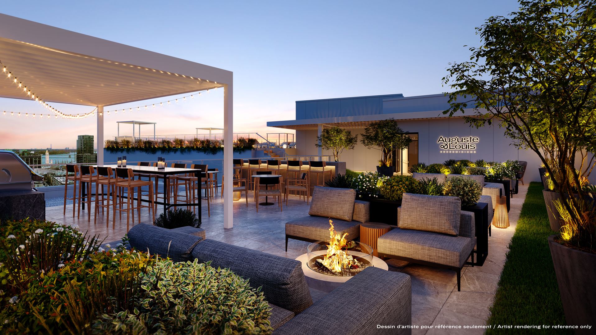 Auguste & Louis Condominiums – Phase 1 in Montréal — rendering 11