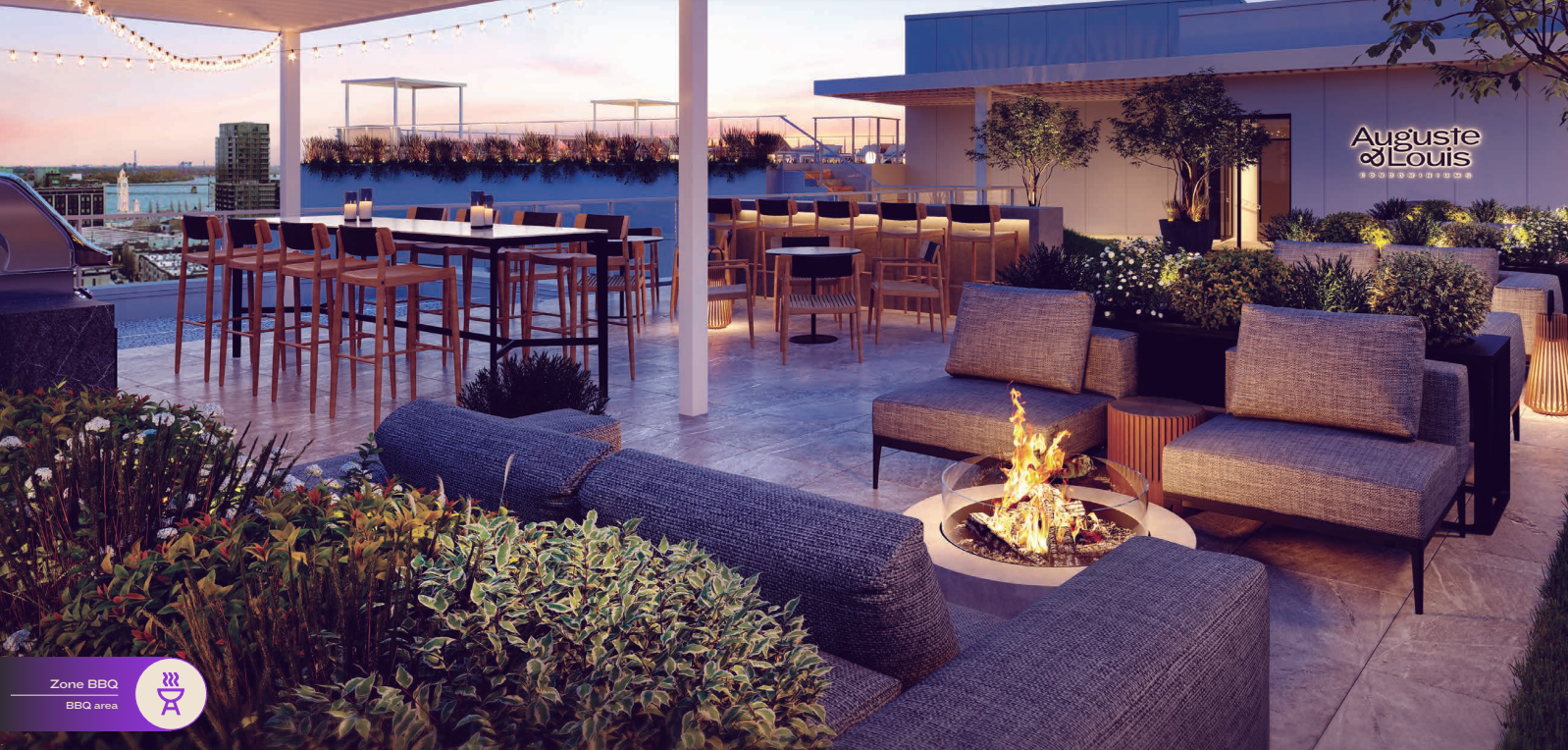 Auguste & Louis Condominiums – Phase 2 in Montréal — rendering 3