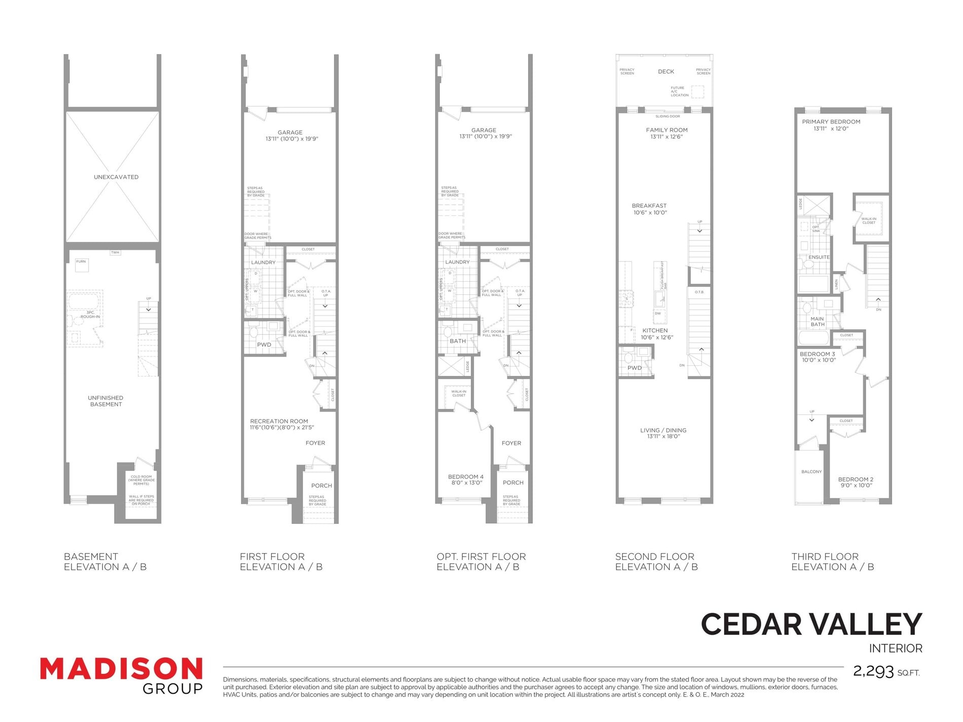 Cedar Valley floor plan