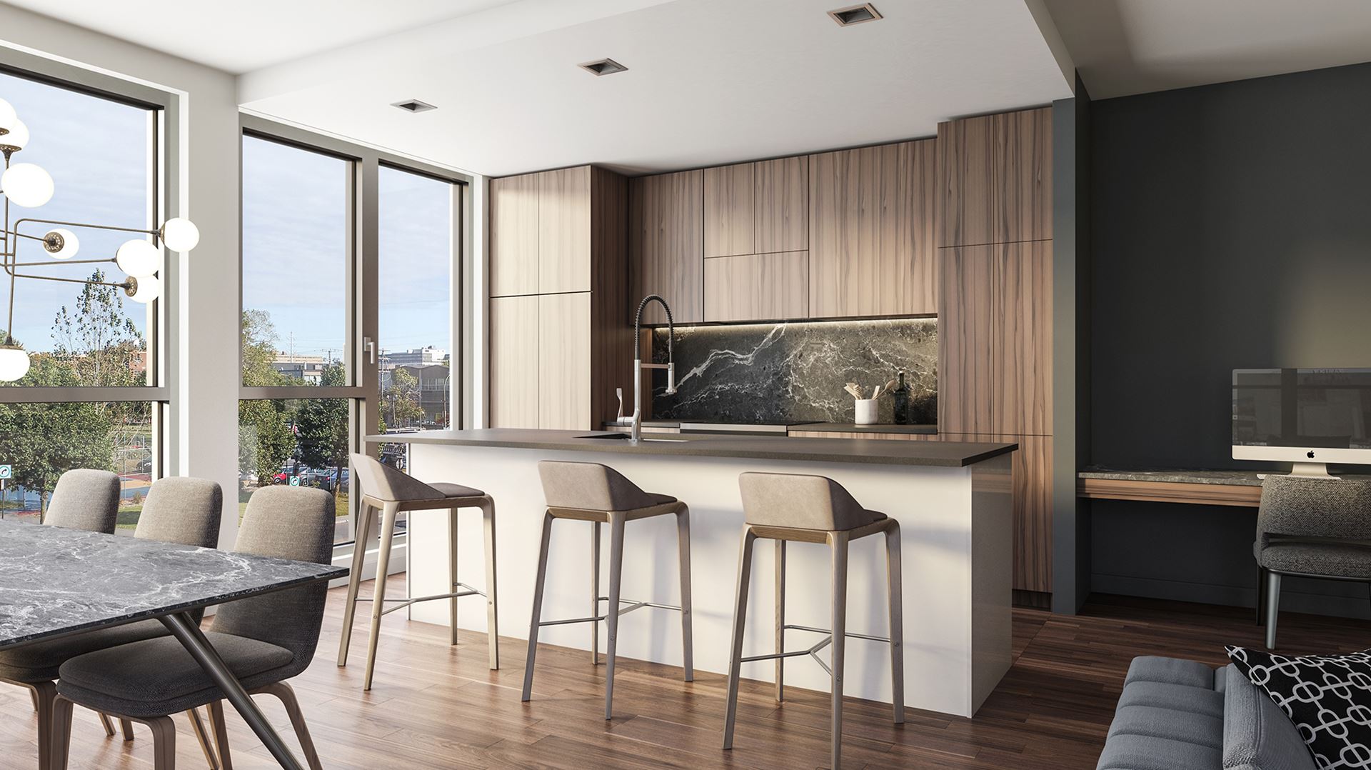 Crown Condos in Montréal — rendering 3