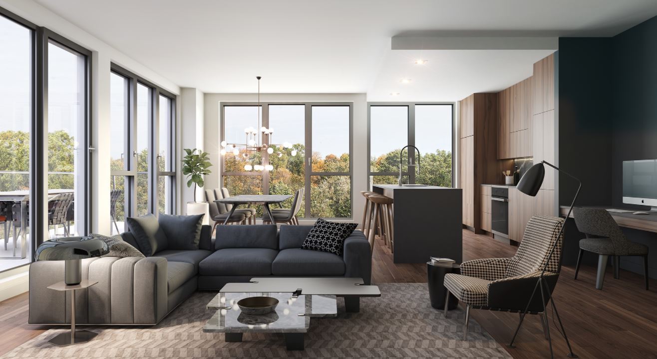 Crown Condos in Montréal — rendering 4