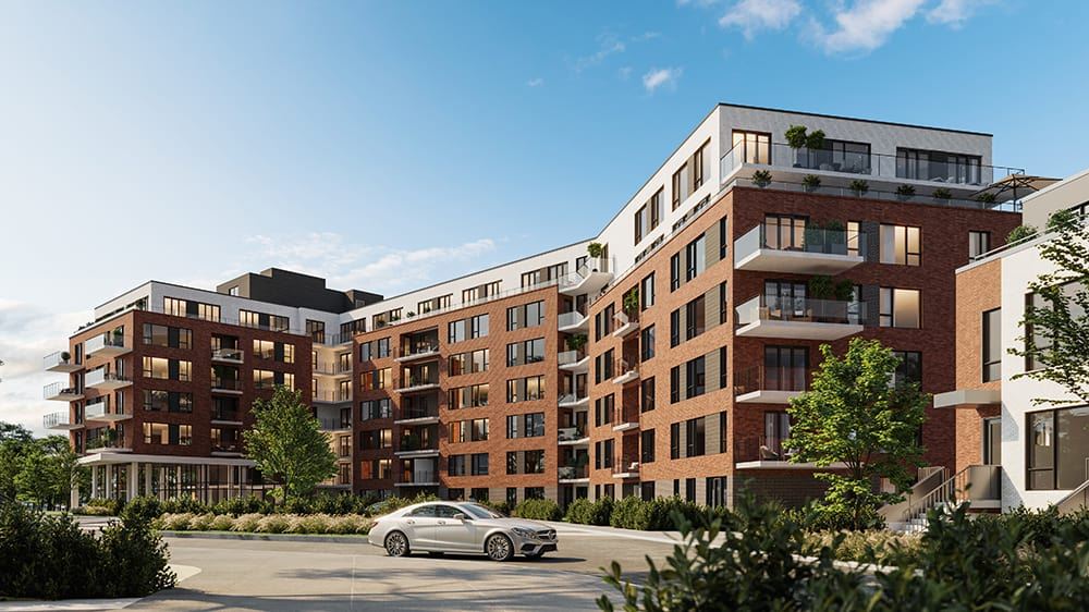 Dalia Condos in Montréal — rendering 3