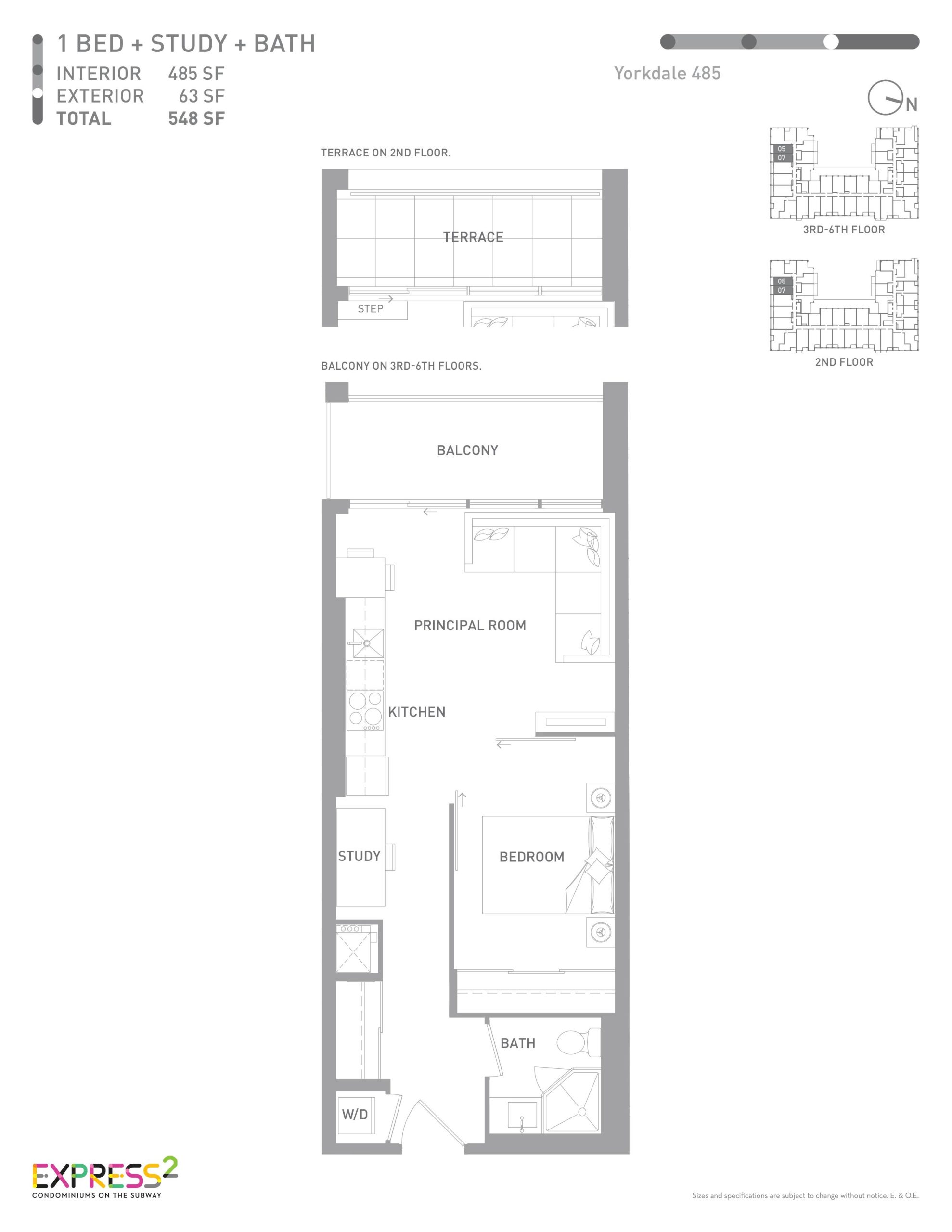 Yorkdale 485 floor plan
