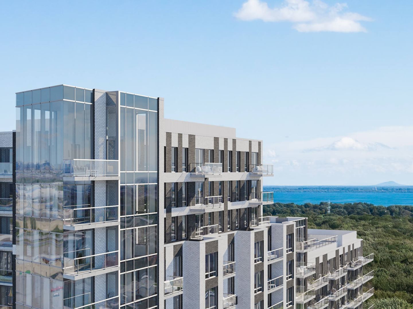 Fleming Sur Le Parc in Montréal — rendering 3