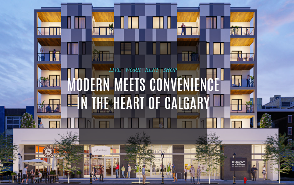 Harmony One Condos, Calgary. Artist’s rendering.