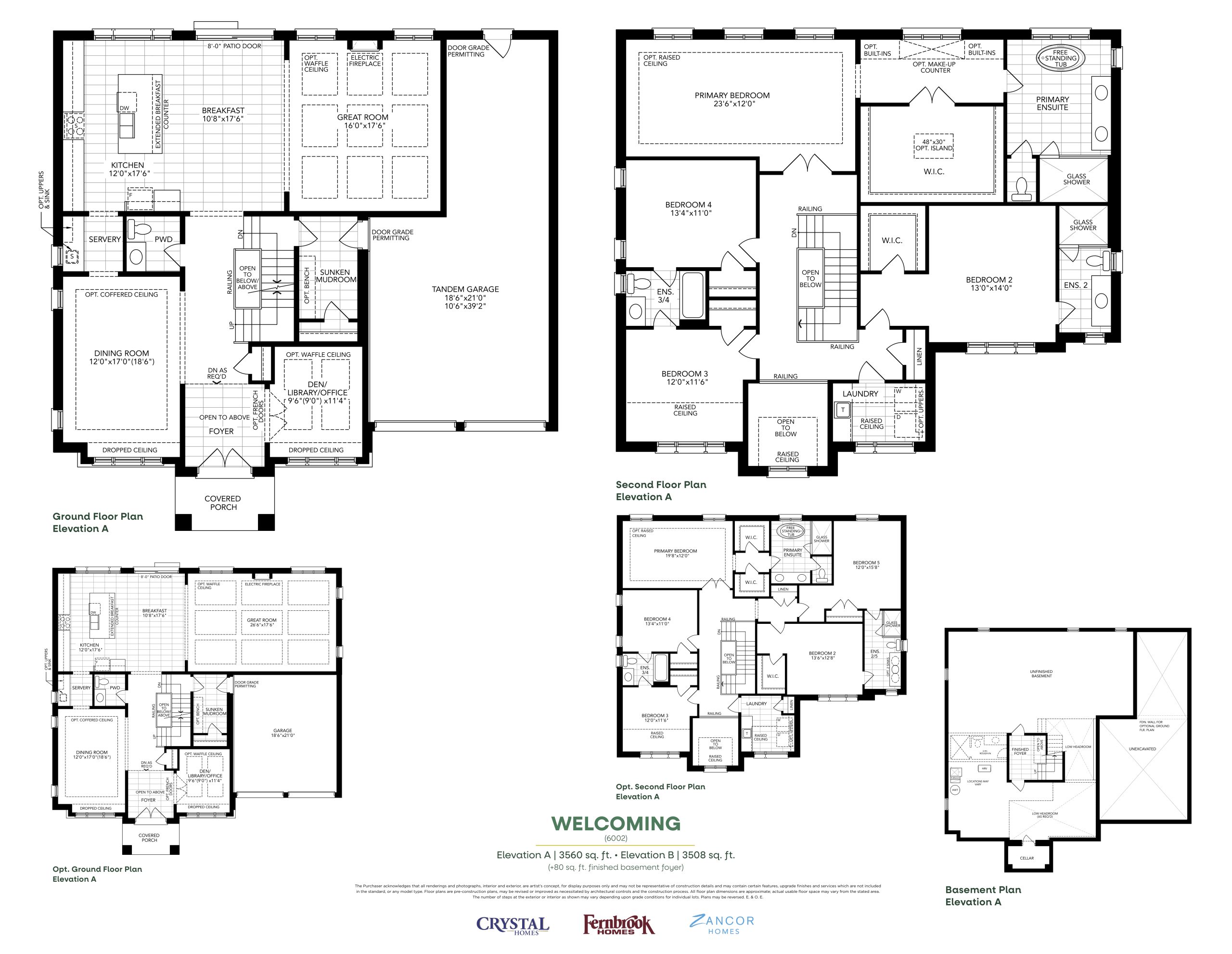 Welcoming floor plan